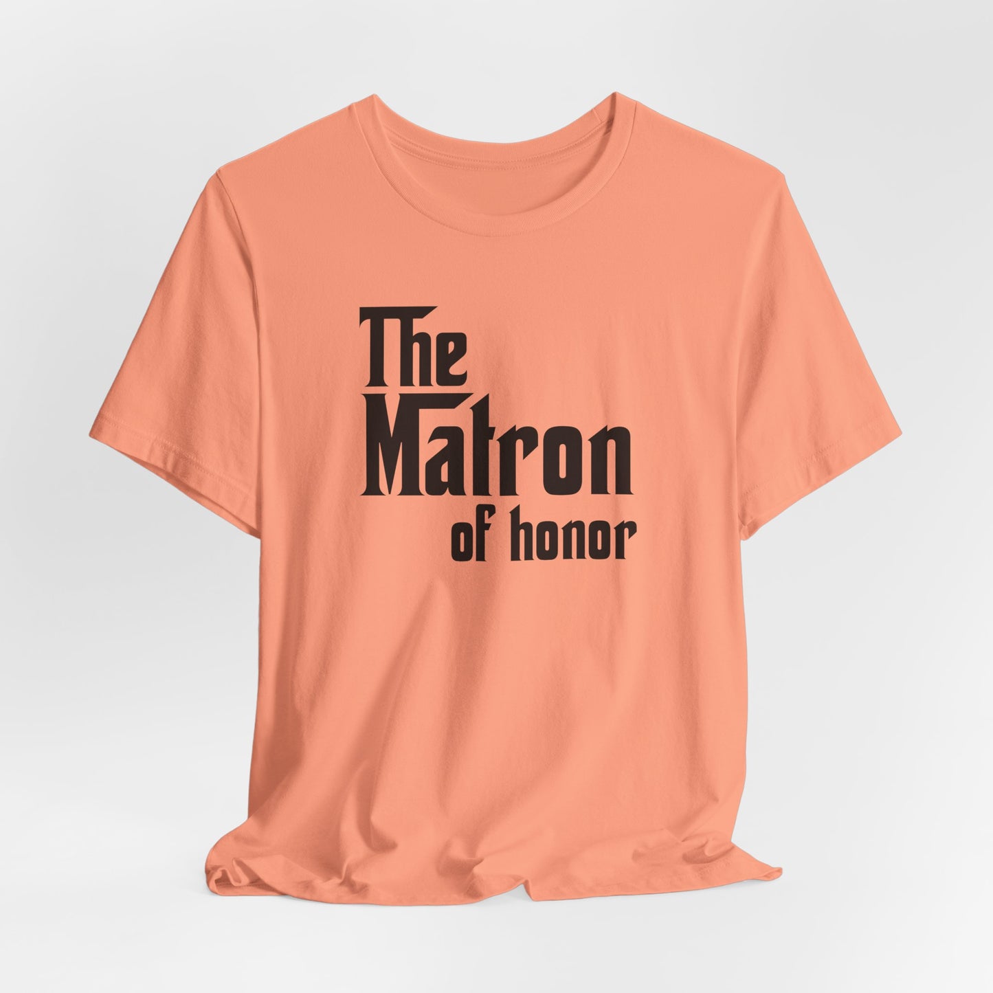 Mafia Wedding T-Shirt For Matron Of Honor TShirt For Bachelorette Theme Party