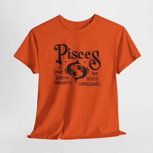 Pisces T-Shirt For Astrological T Shirt For Zodiac Birthday TShirt