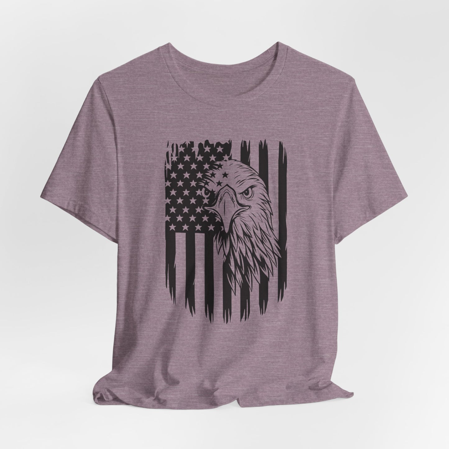 American Flag Eagle T-Shirt - Patriotic Graphic Tee