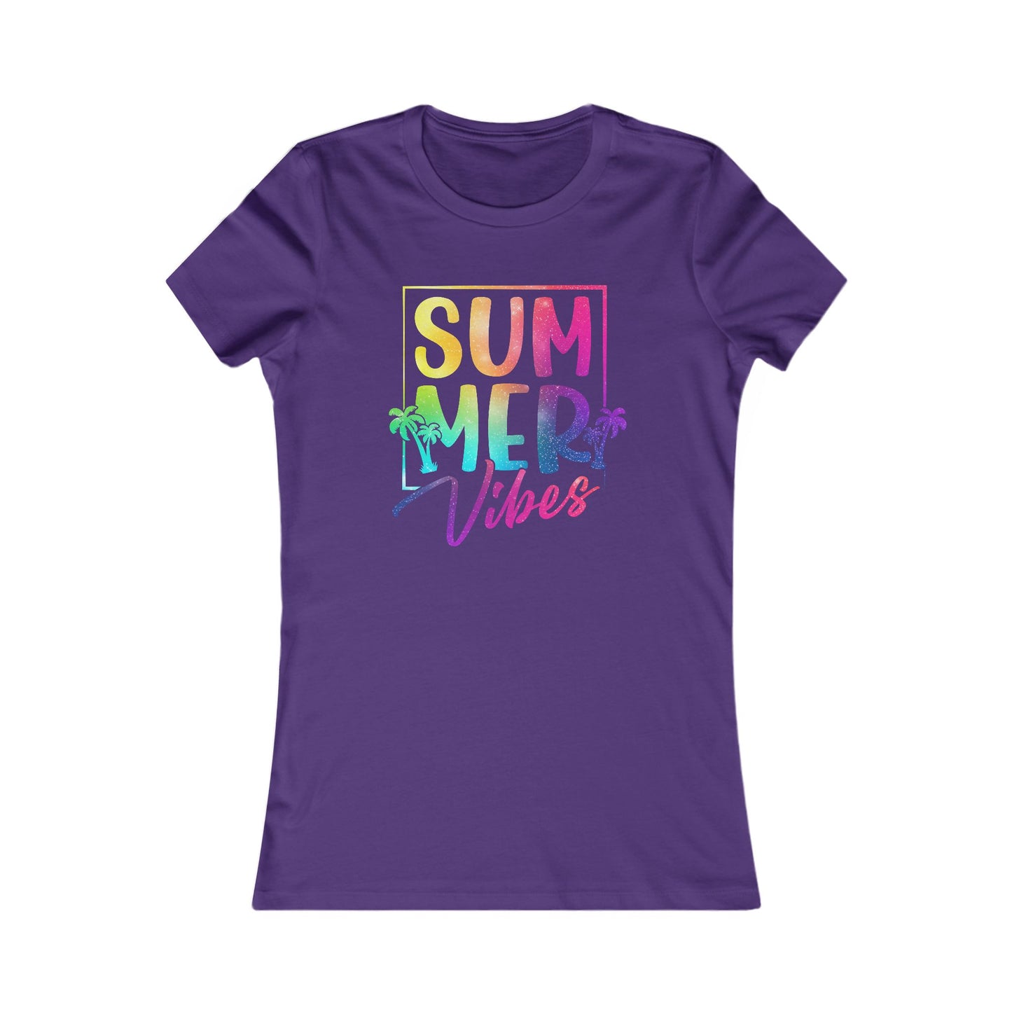 Summer Vibes Colorful T-Shirt