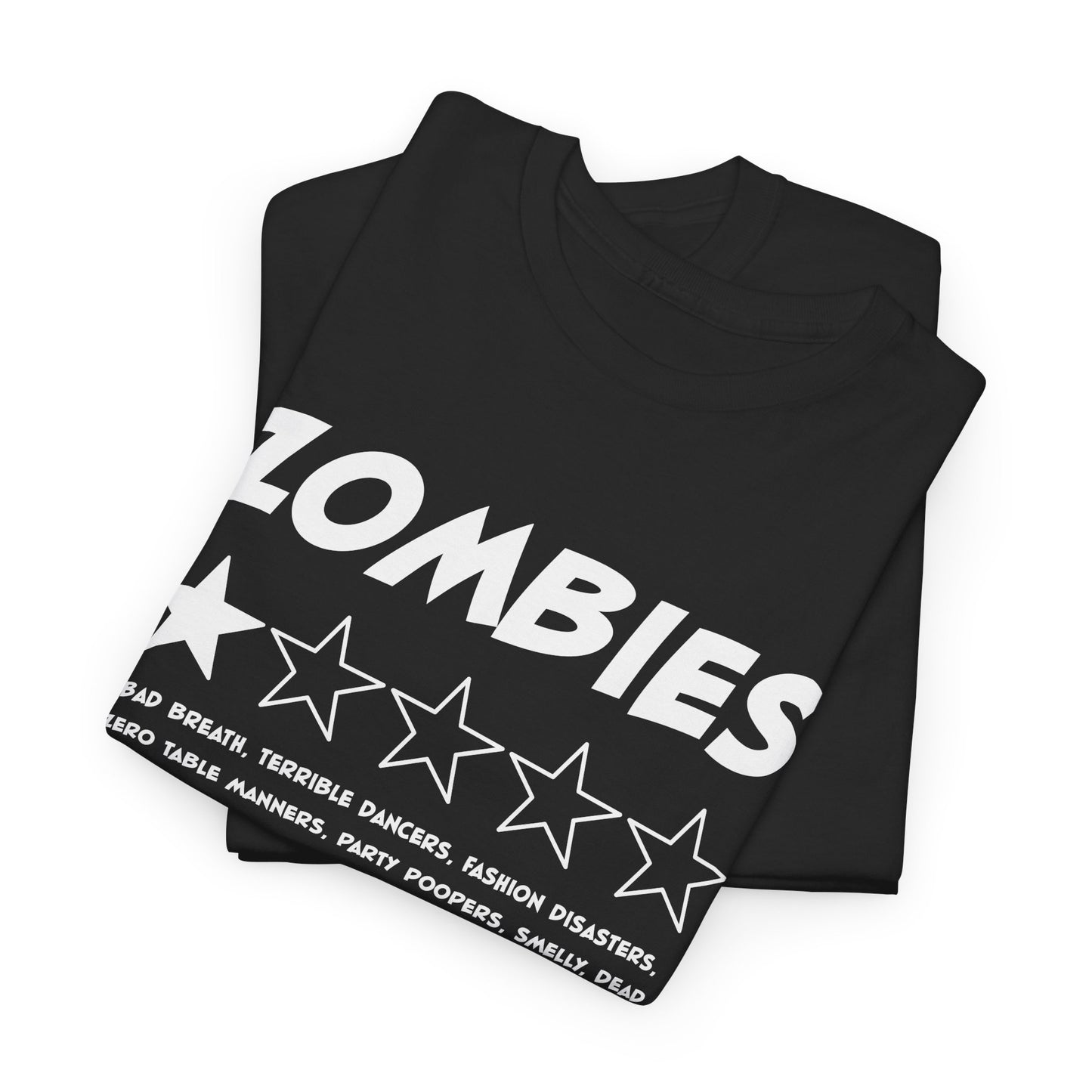 Zombie One Star Rating Tee