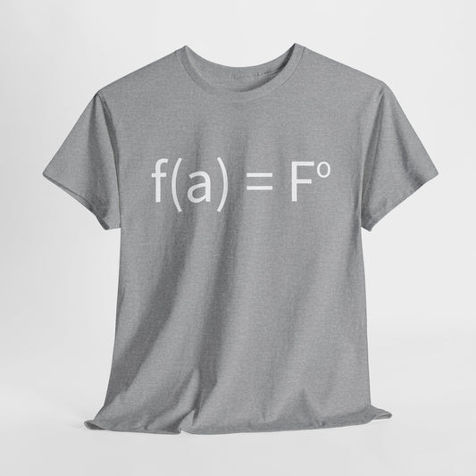 f(a) = fo FAFO Funny T-Shirt