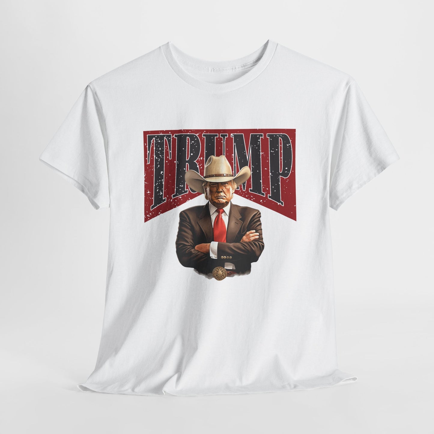 Trump Cowboy T-Shirt - Western Patriot Graphic Tee