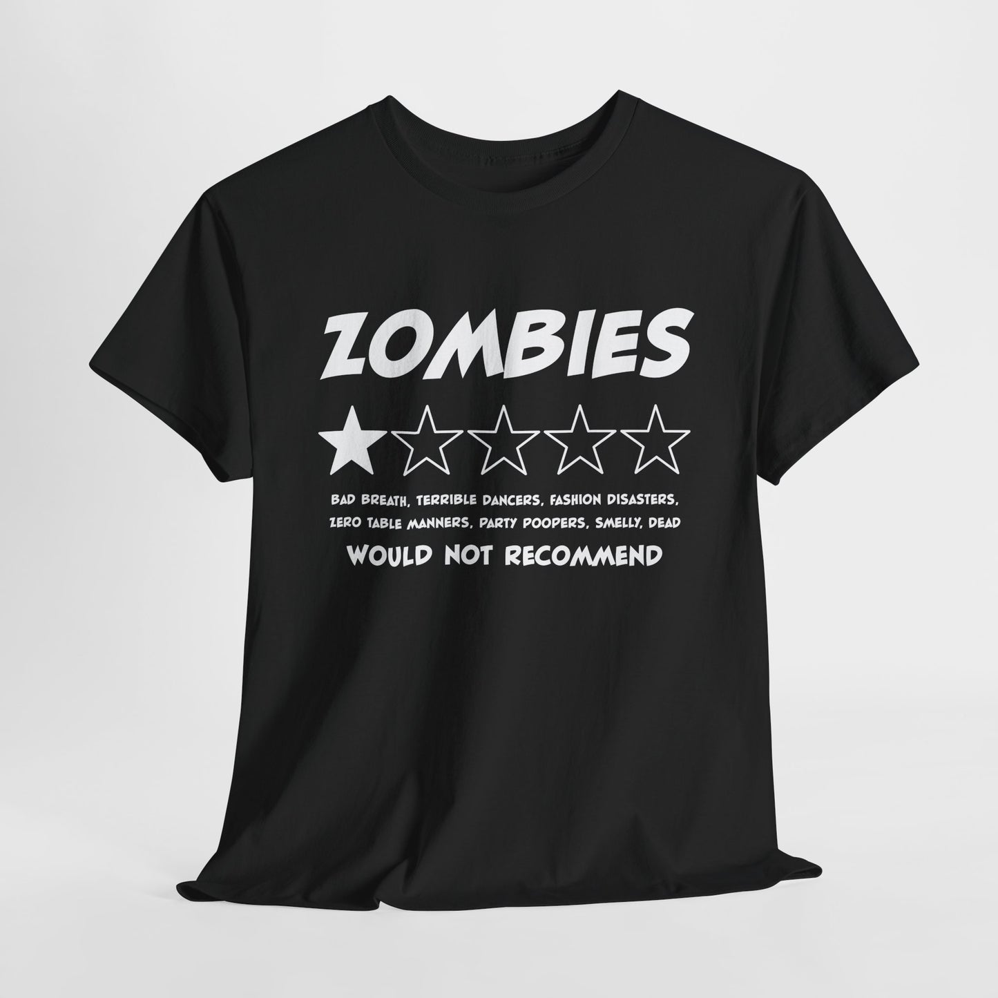 Zombie One Star Rating Tee