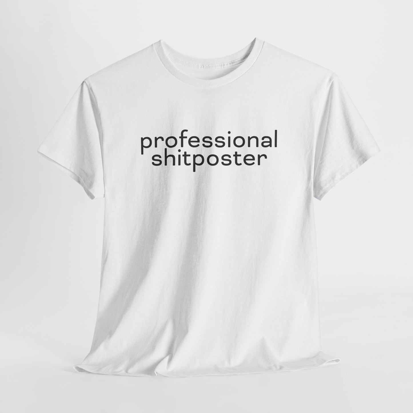 Professional Shitposter T-Shirt - Internet Humor Tee