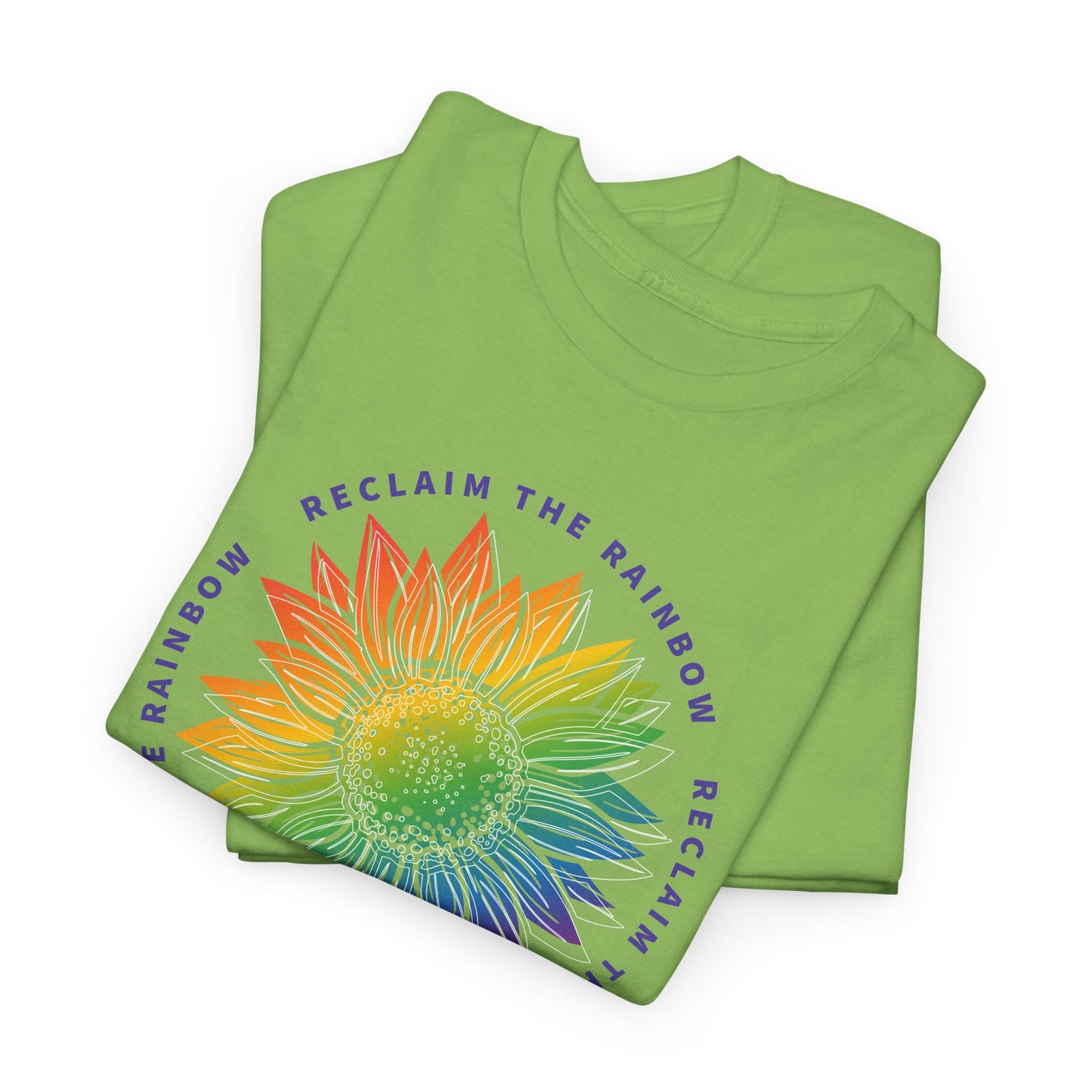 Reclaim The Rainbow Sunflower Graphic Tee