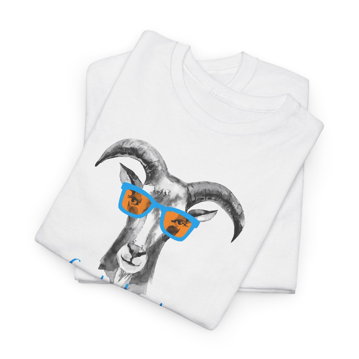 Goat Ahead Make My Day T-Shirt - Hipster Pun Tee