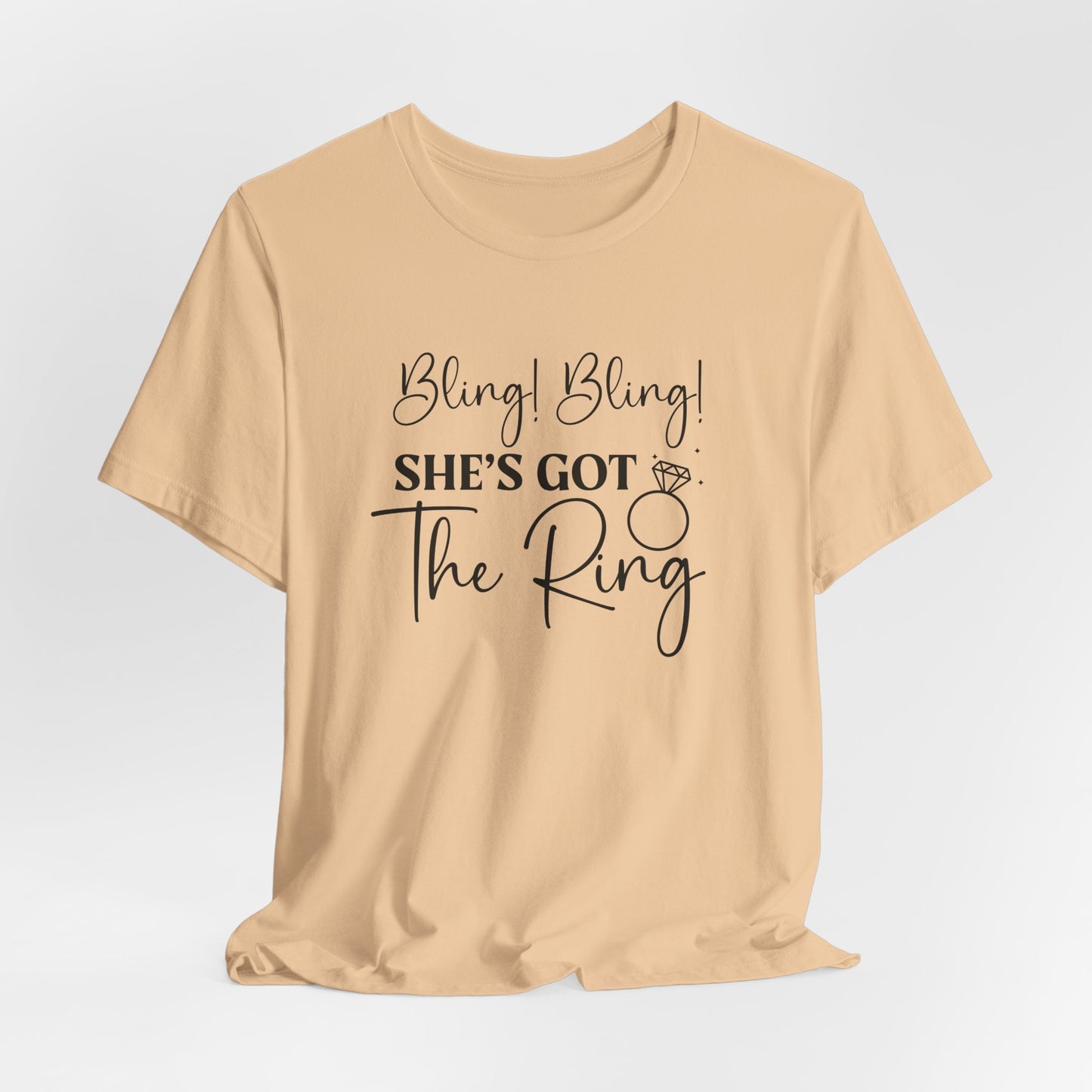 Bling Bling Bachelorette T-Shirt For Brides Maid T Shirt For Wedding Party TShirt