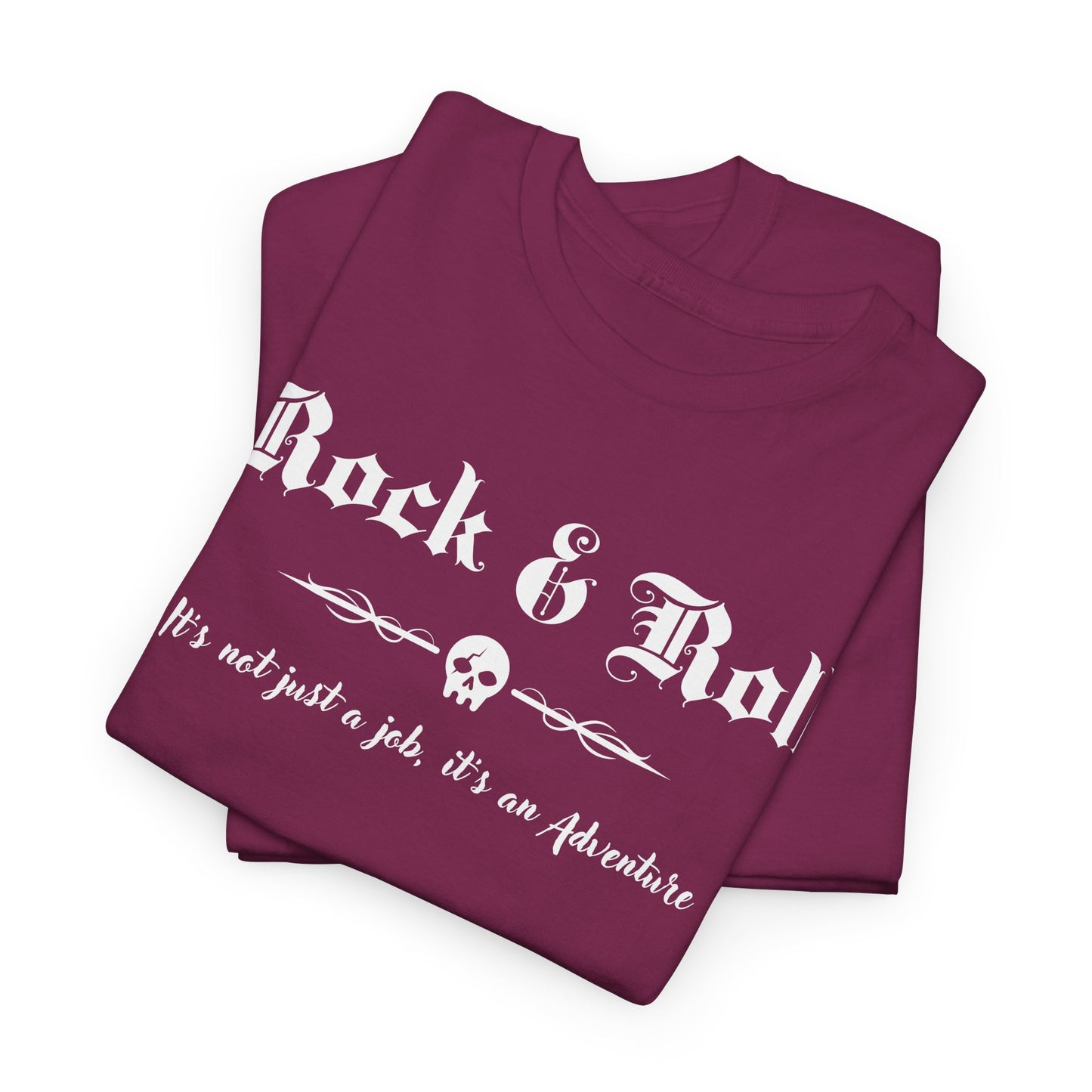 Rock 'n' Roll Job Tee - Music Adventure Design