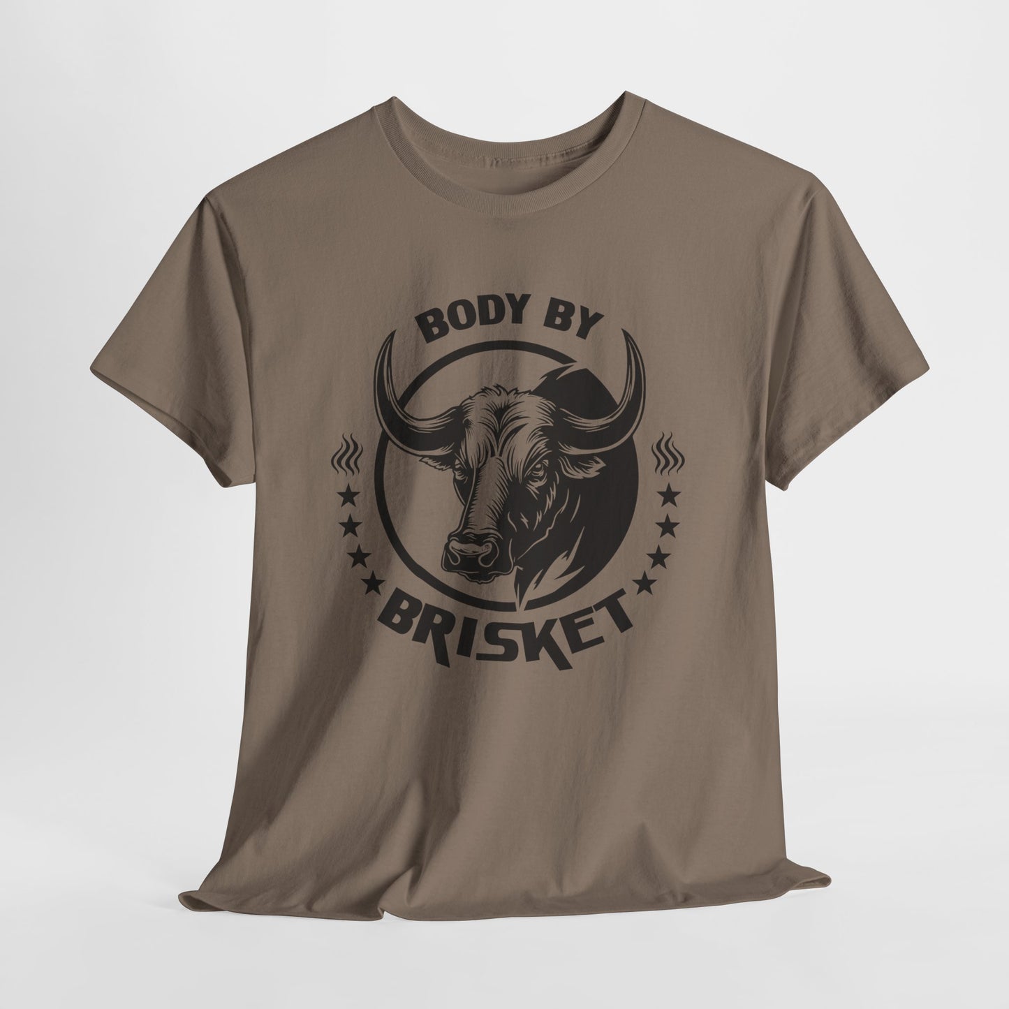 Body By Brisket T-Shirt - BBQ Graphic