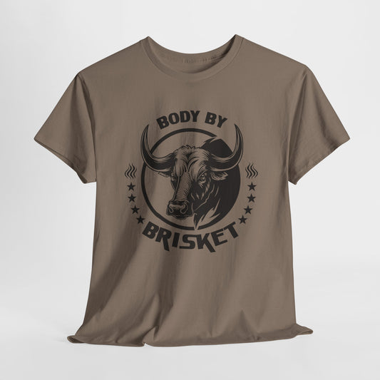 Body By Brisket T-Shirt - BBQ Graphic