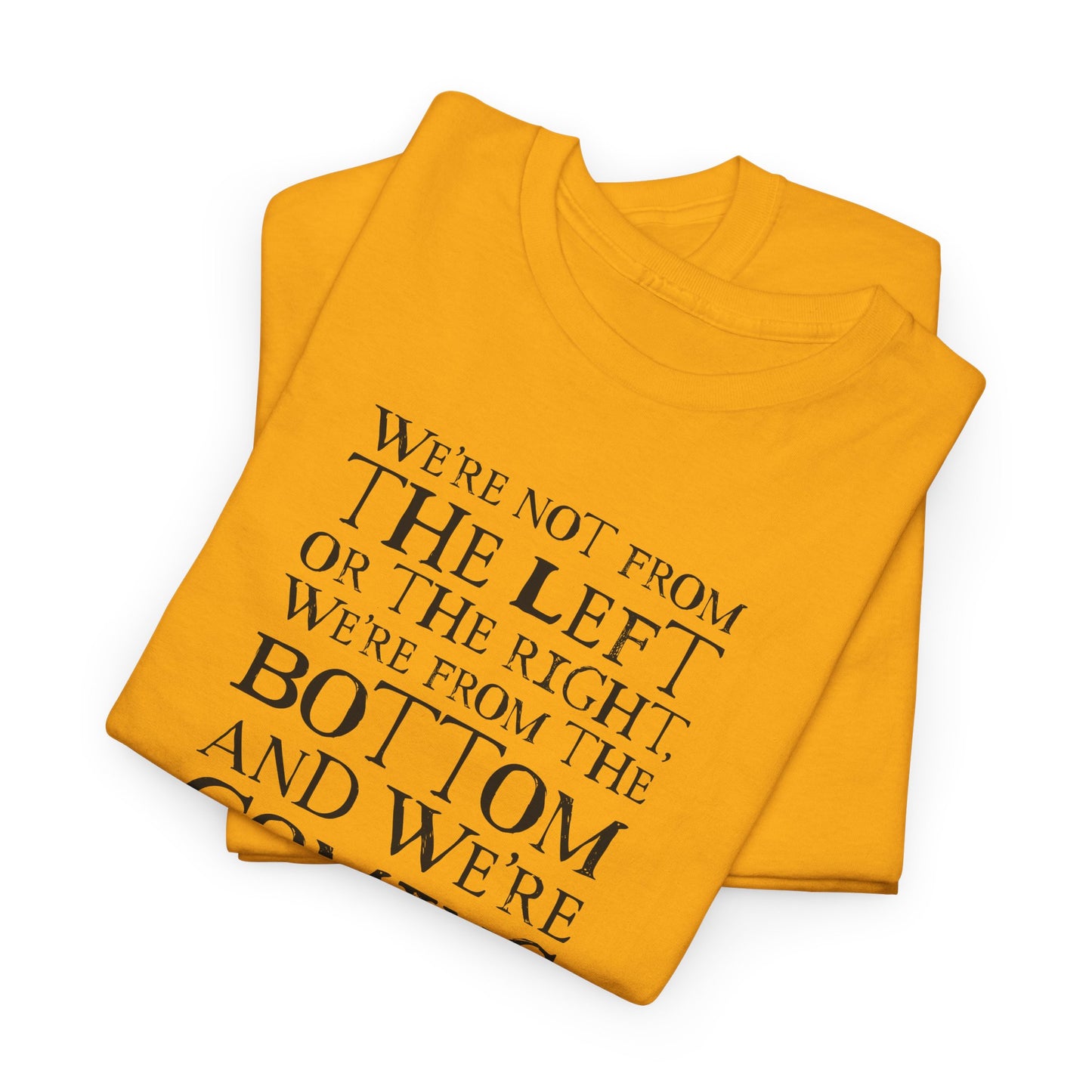 Bottom vs Top Rebel Statement T-Shirt
