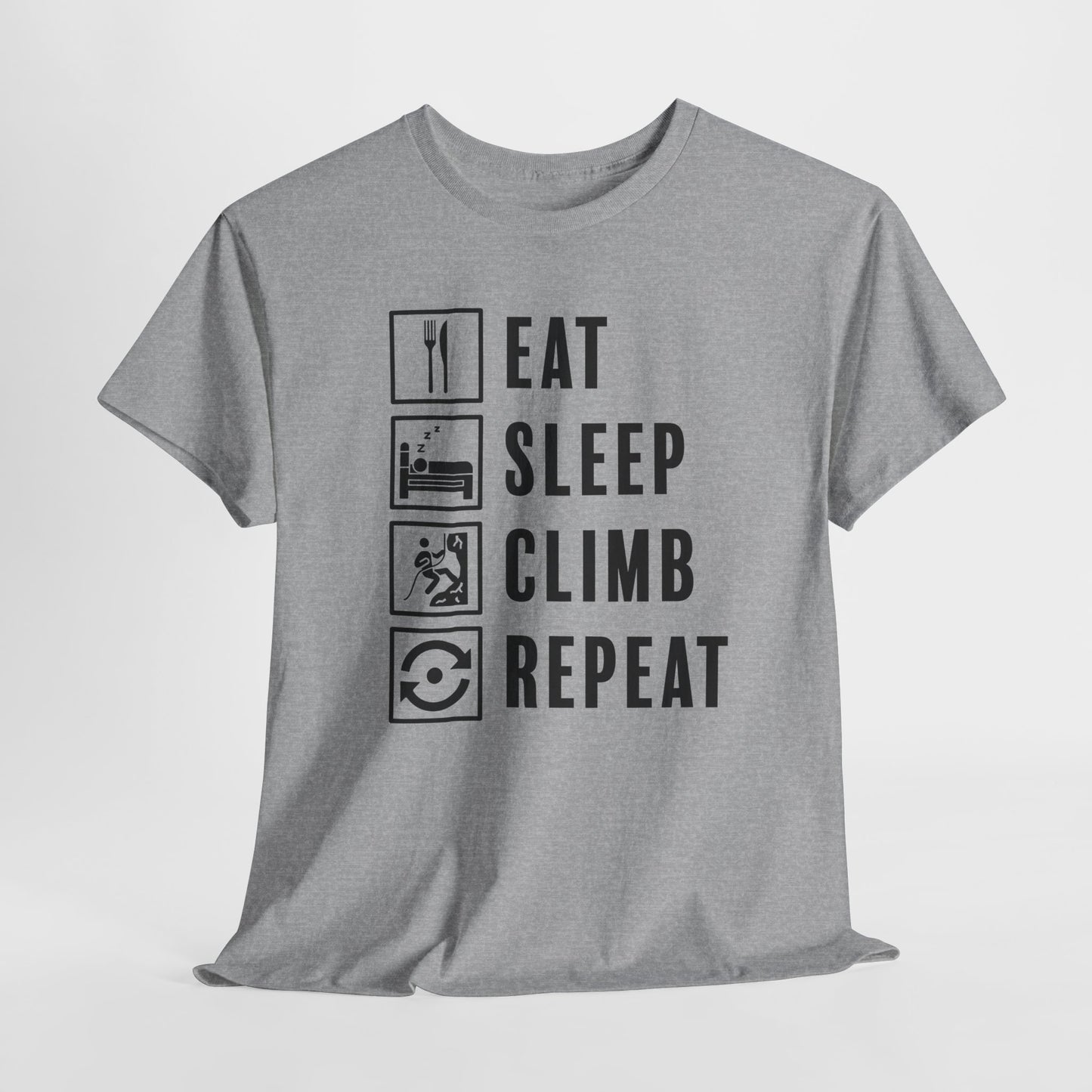 Eat Sleep Climb Repeat Graphic T-Shirt