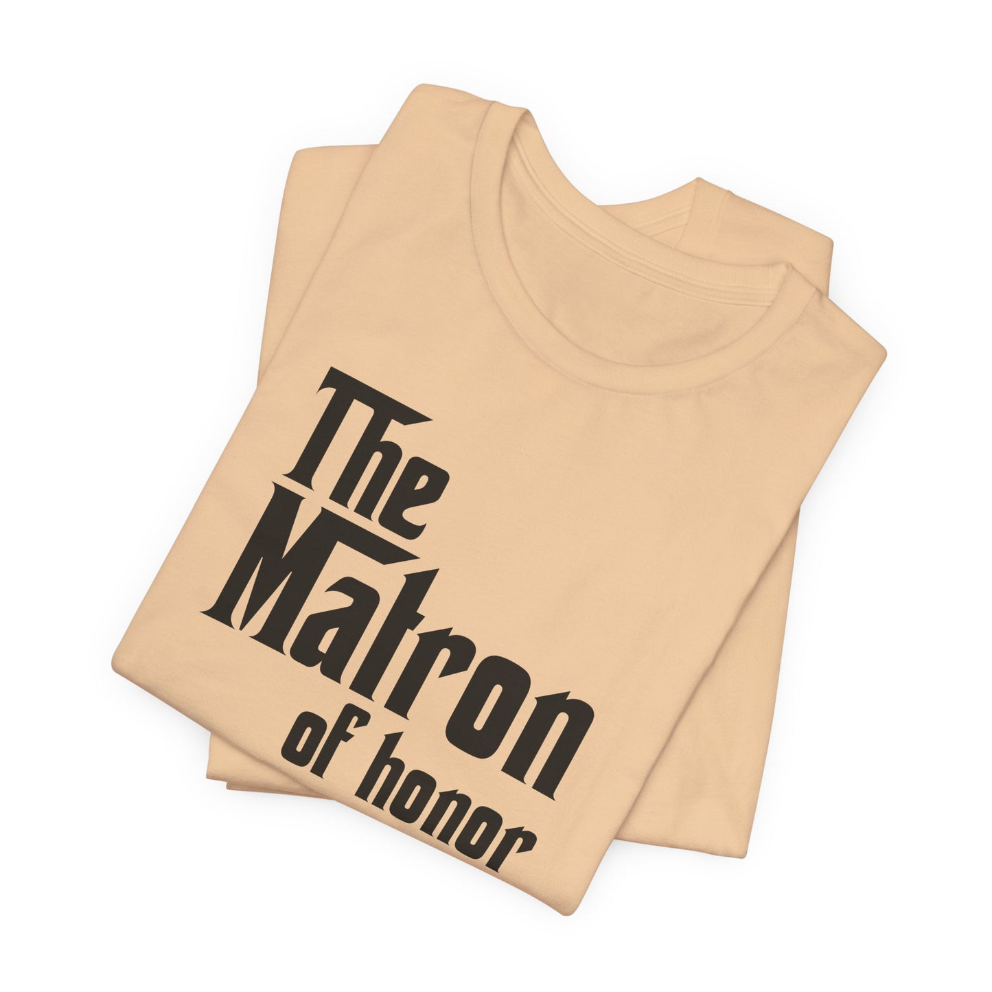 Mafia Wedding T-Shirt For Matron Of Honor TShirt For Bachelorette Theme Party