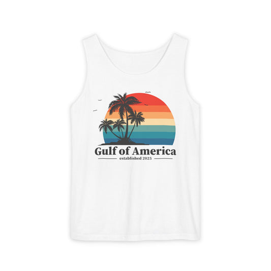 Gulf of America 2025 Sunset Tank Top