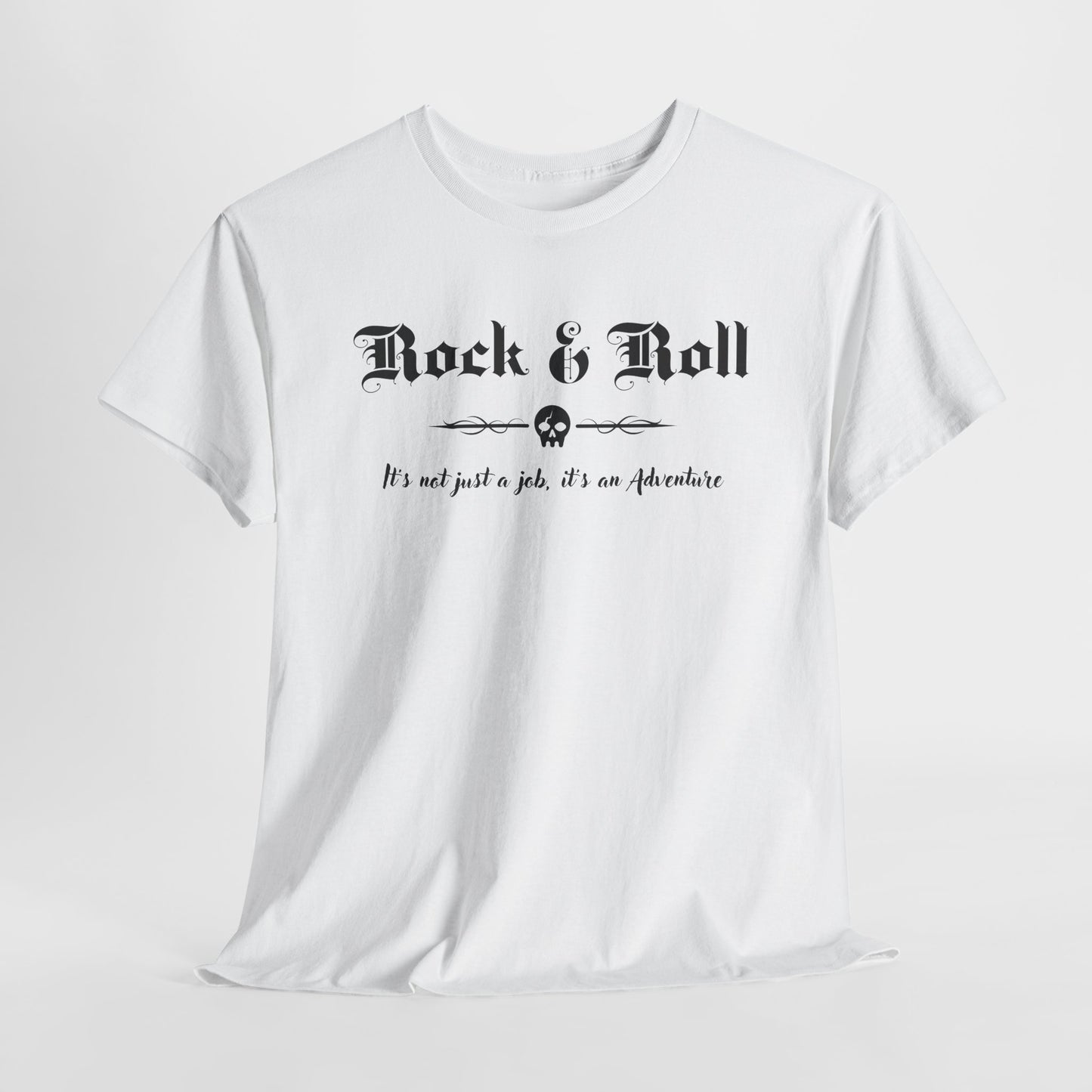 Rock 'n' Roll Job Tee - Music Adventure Design