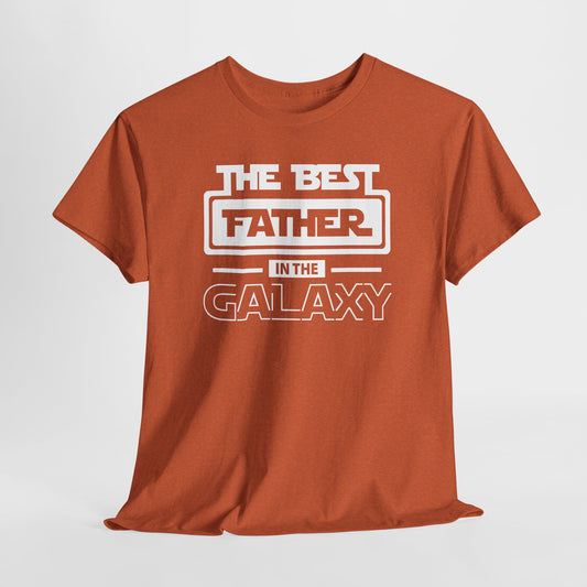 Best Father In The Galaxy Star Wars Style Tee