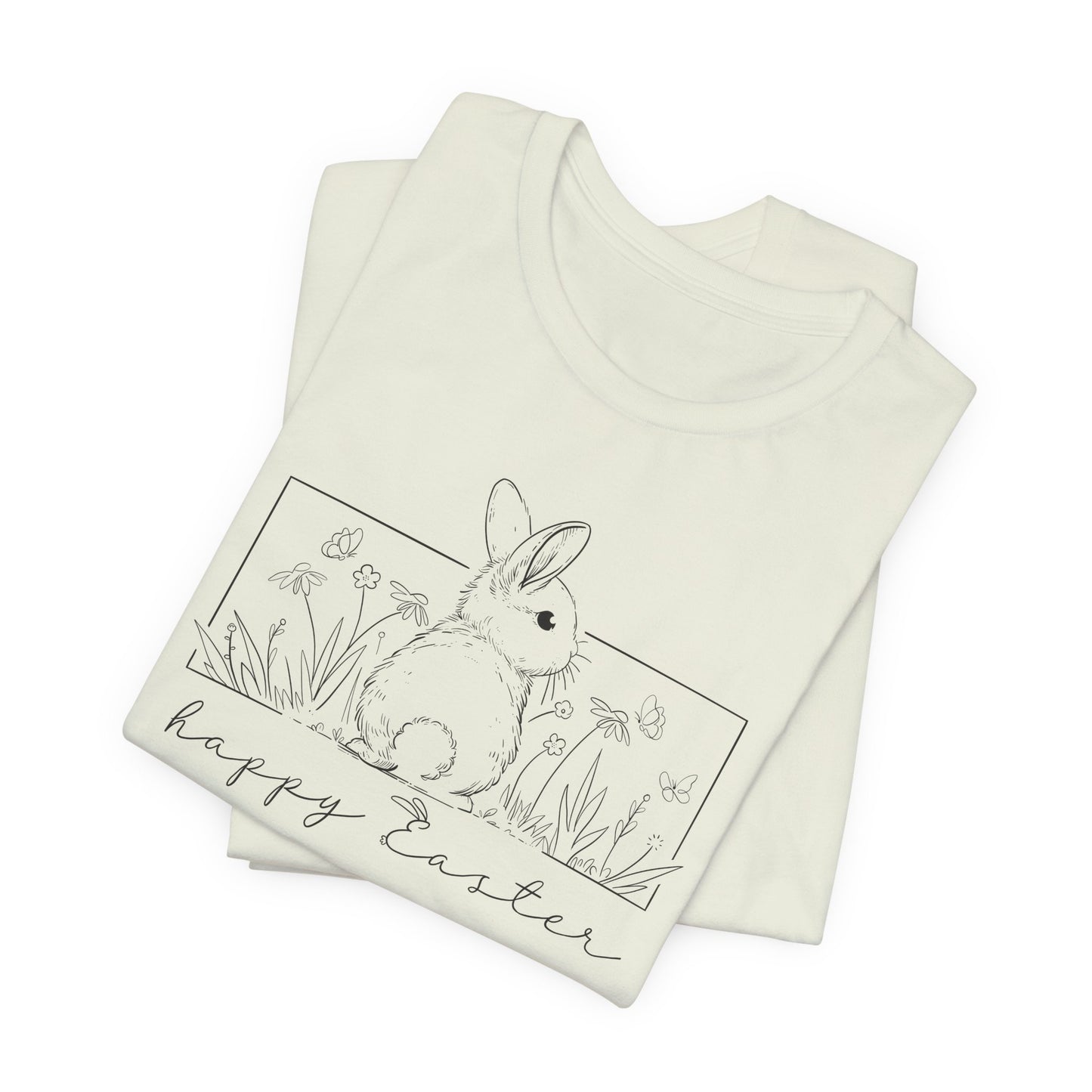 Happy Easter Bunny T-Shirt - Cute Spring Graphic Tee