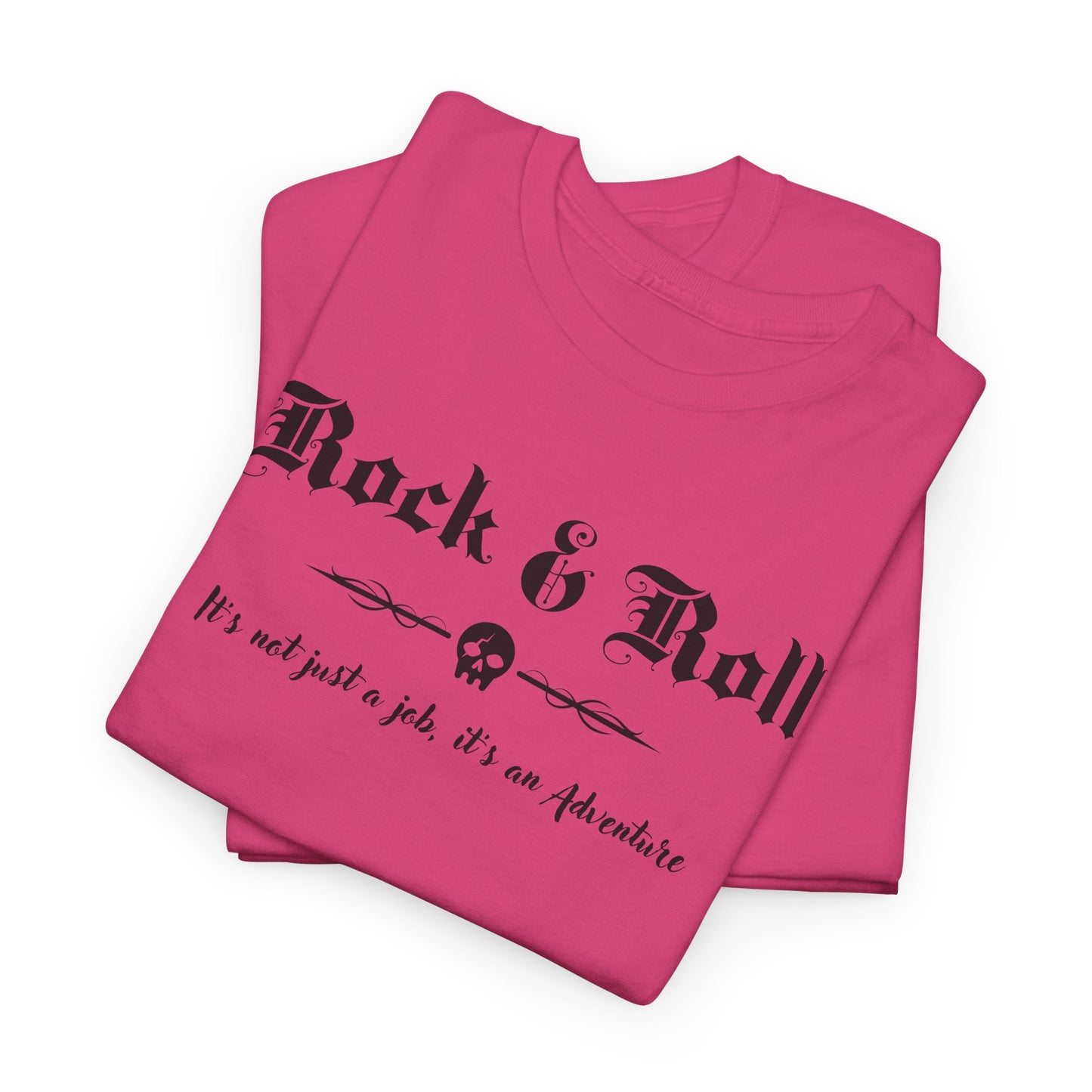 Rock 'n' Roll Job Tee - Music Adventure Design