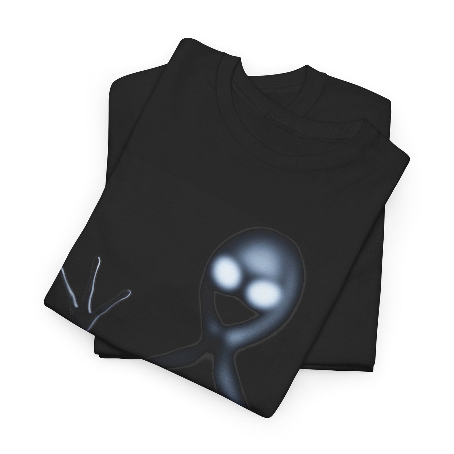 Alien Reach T-Shirt - Cosmic Hand Design