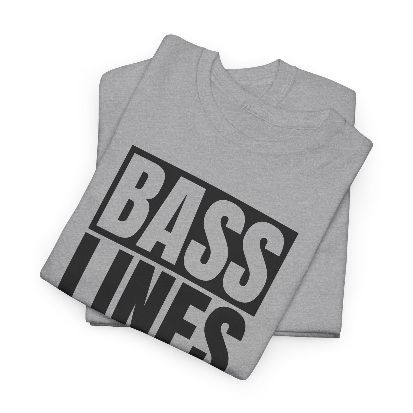 Bass Lines Matter T-Shirt - Music Design