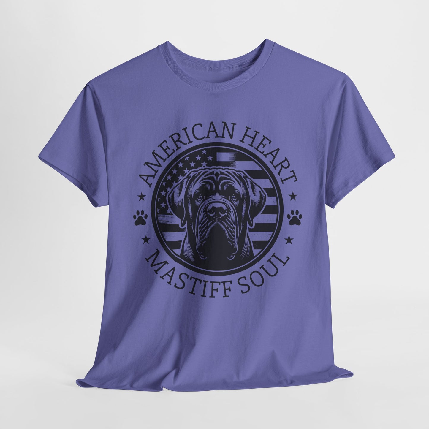 American Heart Mastiff Soul Flag Tee