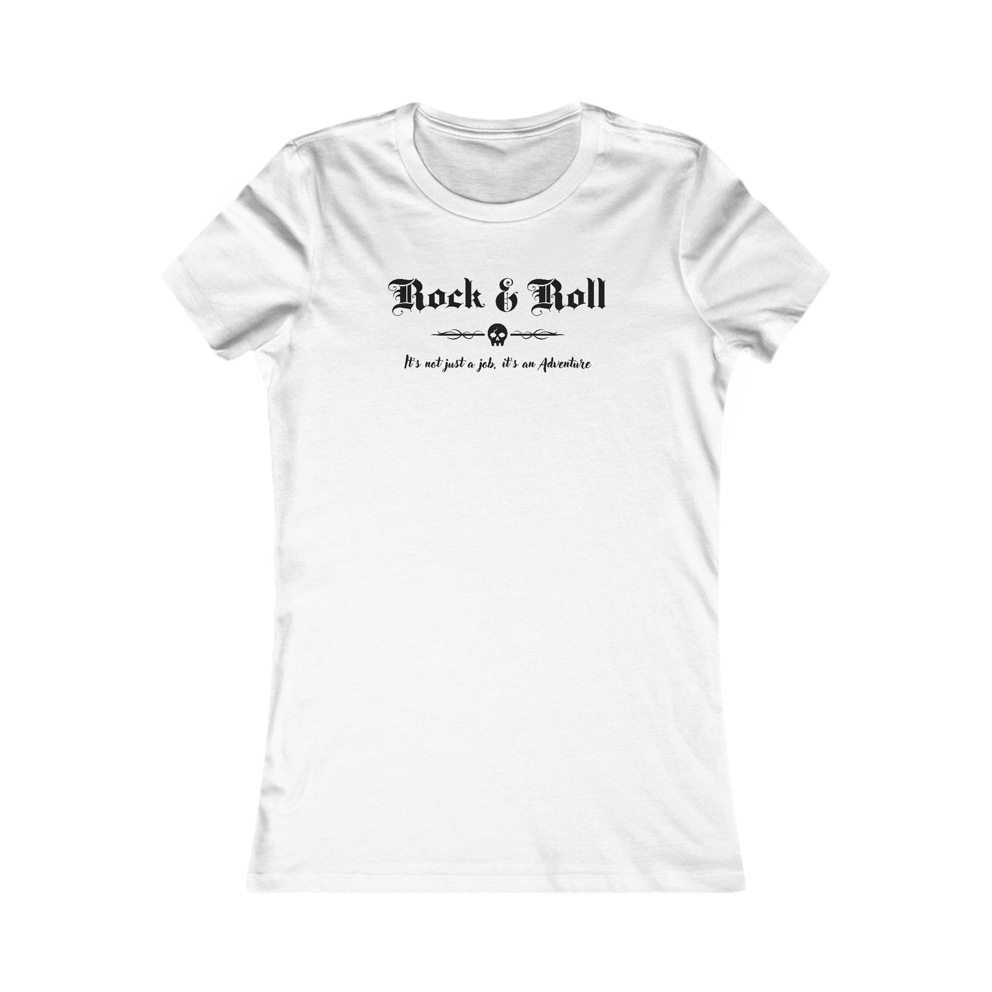 Rock 'n' Roll Adventure Tee - Ladies Music Vibe
