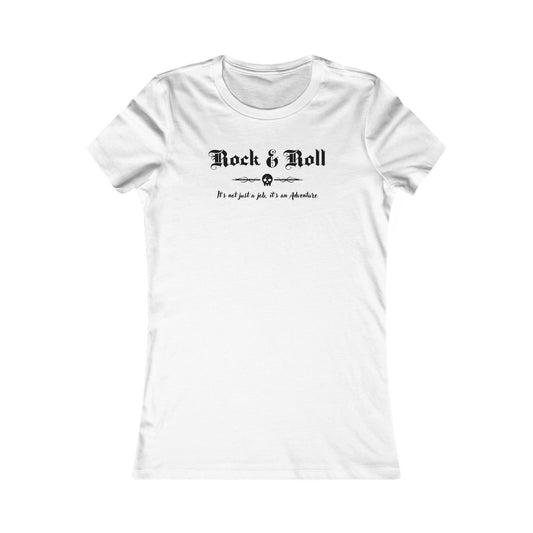 Rock 'n' Roll Adventure Tee - Ladies Music Vibe