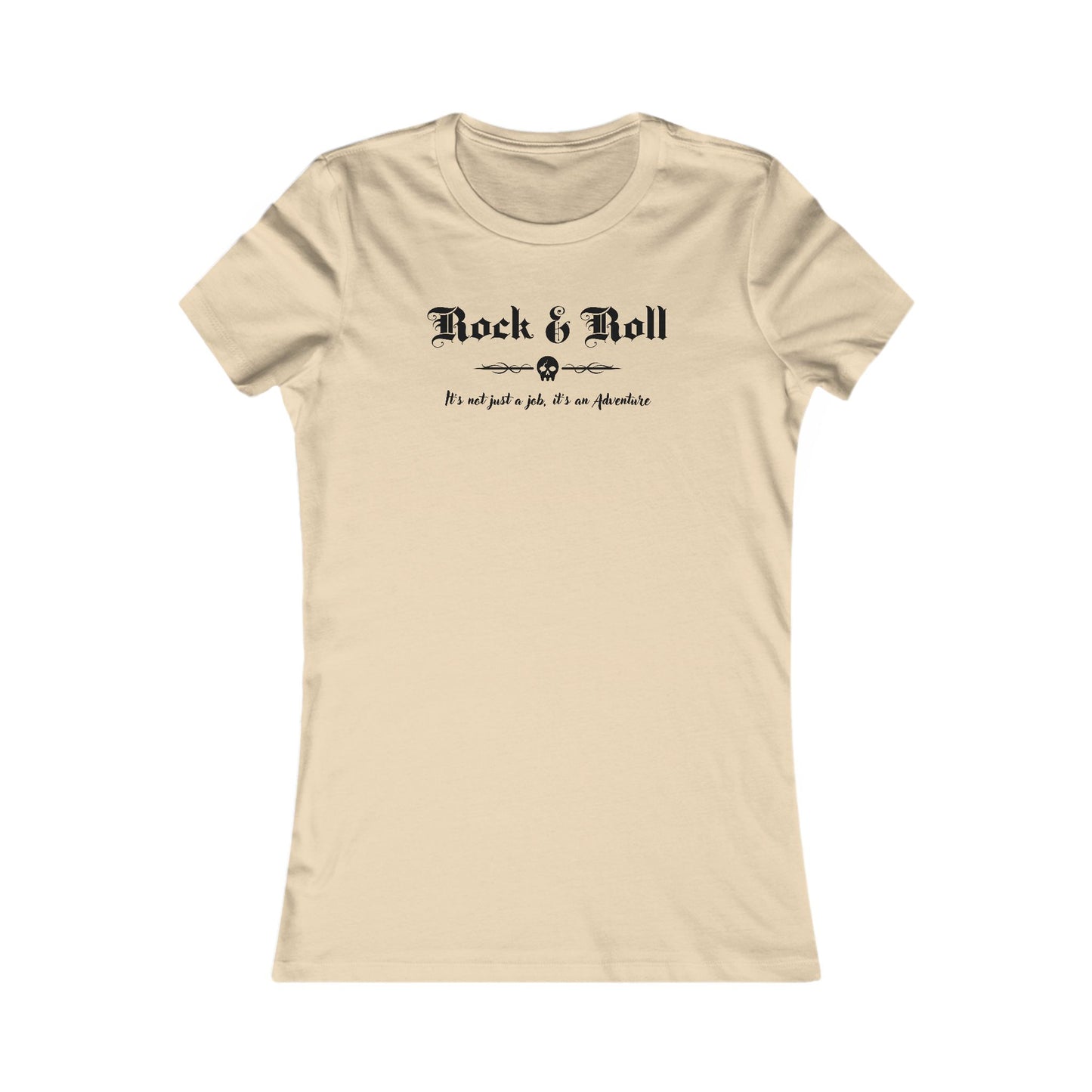 Rock 'n' Roll Adventure Tee - Ladies Music Vibe