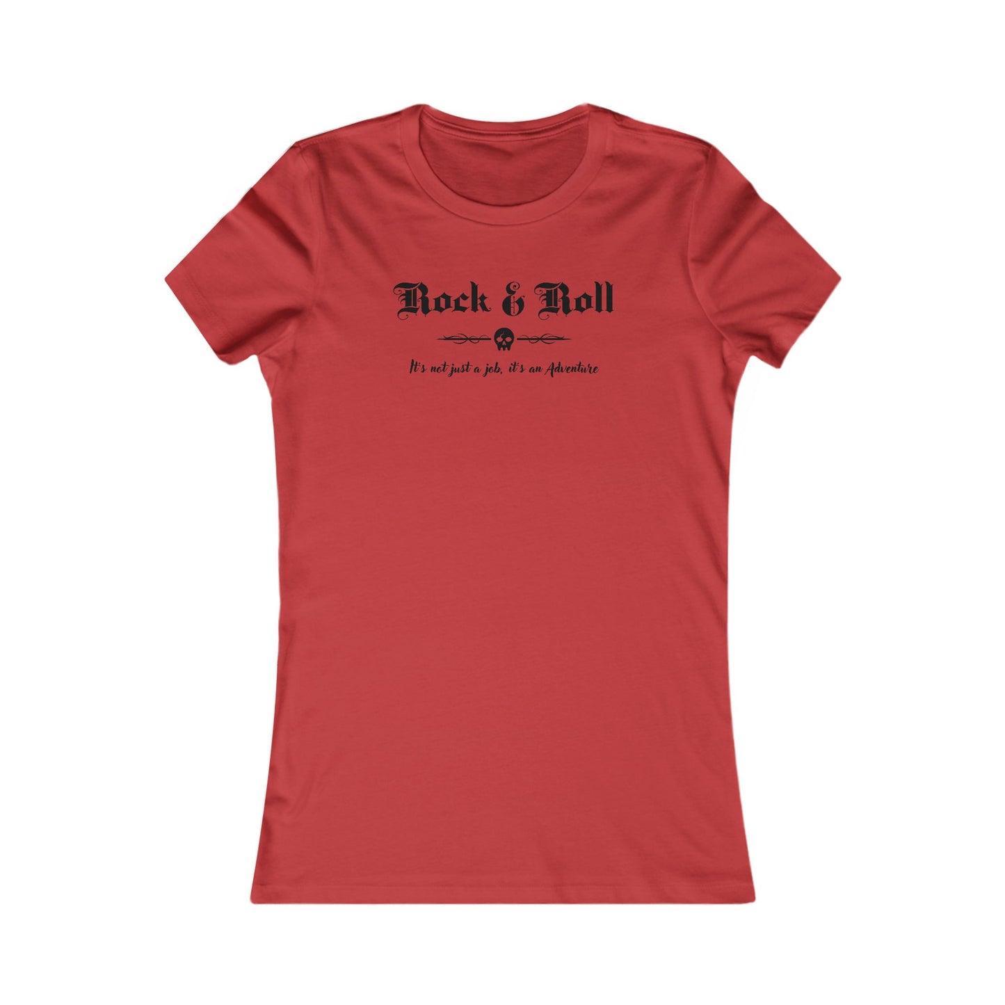 Rock 'n' Roll Adventure Tee - Ladies Music Vibe