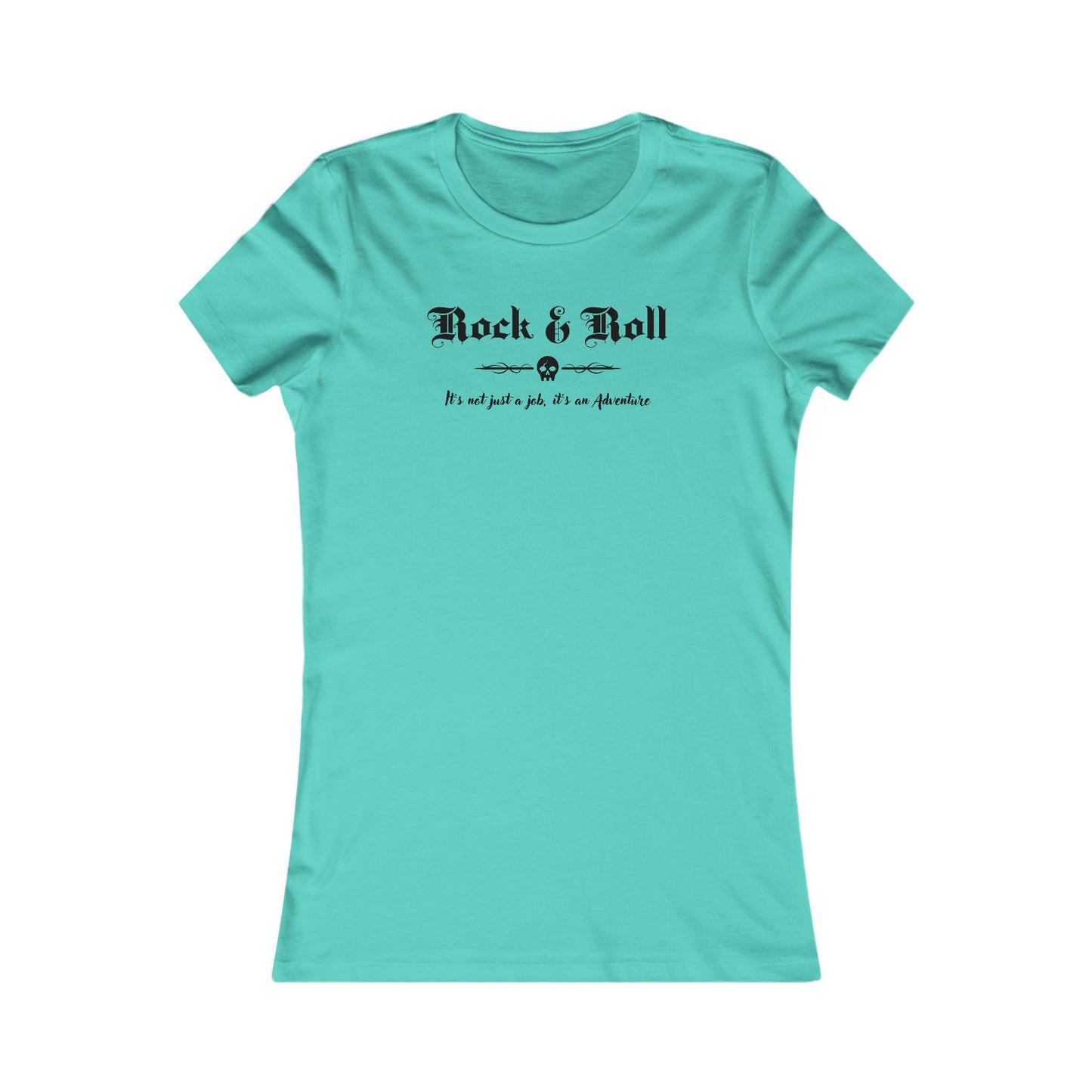 Rock 'n' Roll Adventure Tee - Ladies Music Vibe