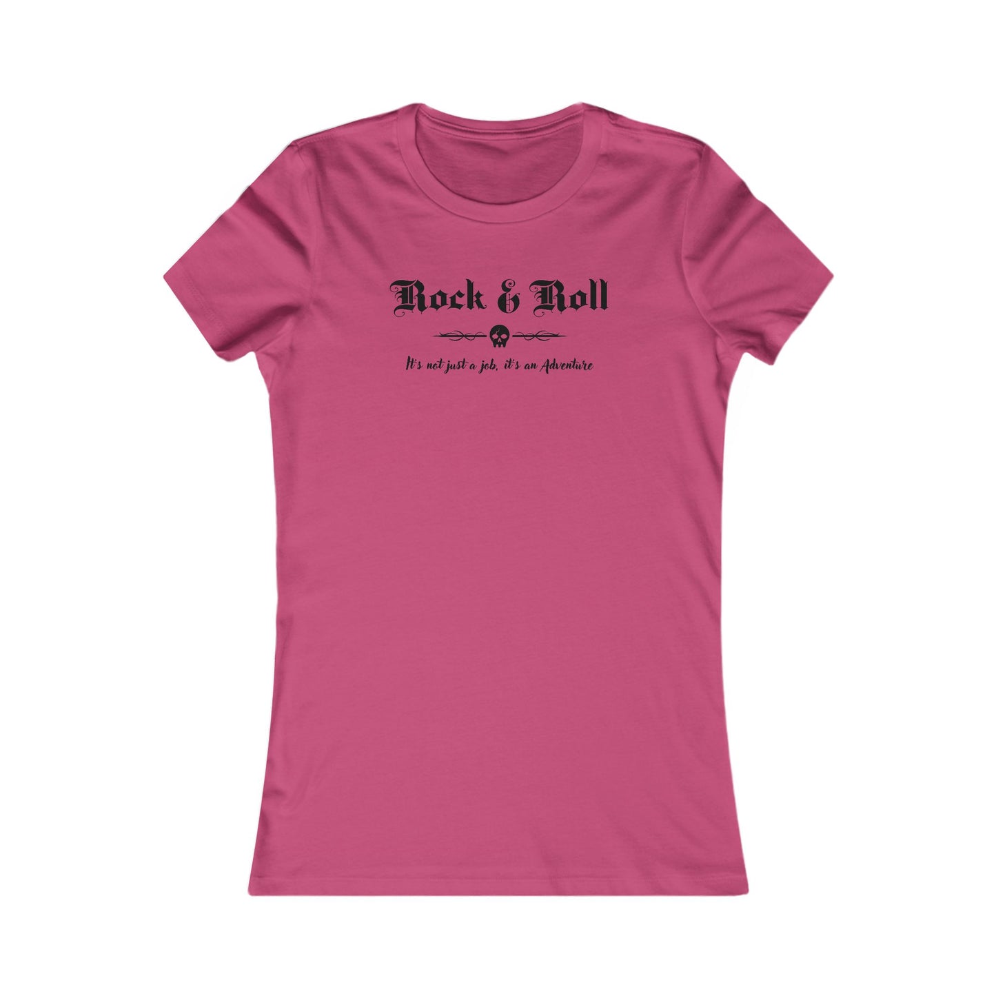 Rock 'n' Roll Adventure Tee - Ladies Music Vibe