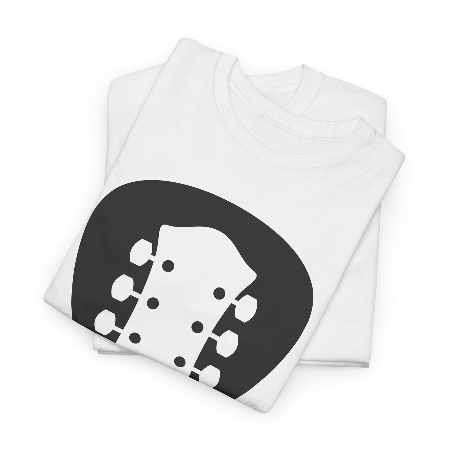 Guitar Pick Headstock T-Shirt - Music Design