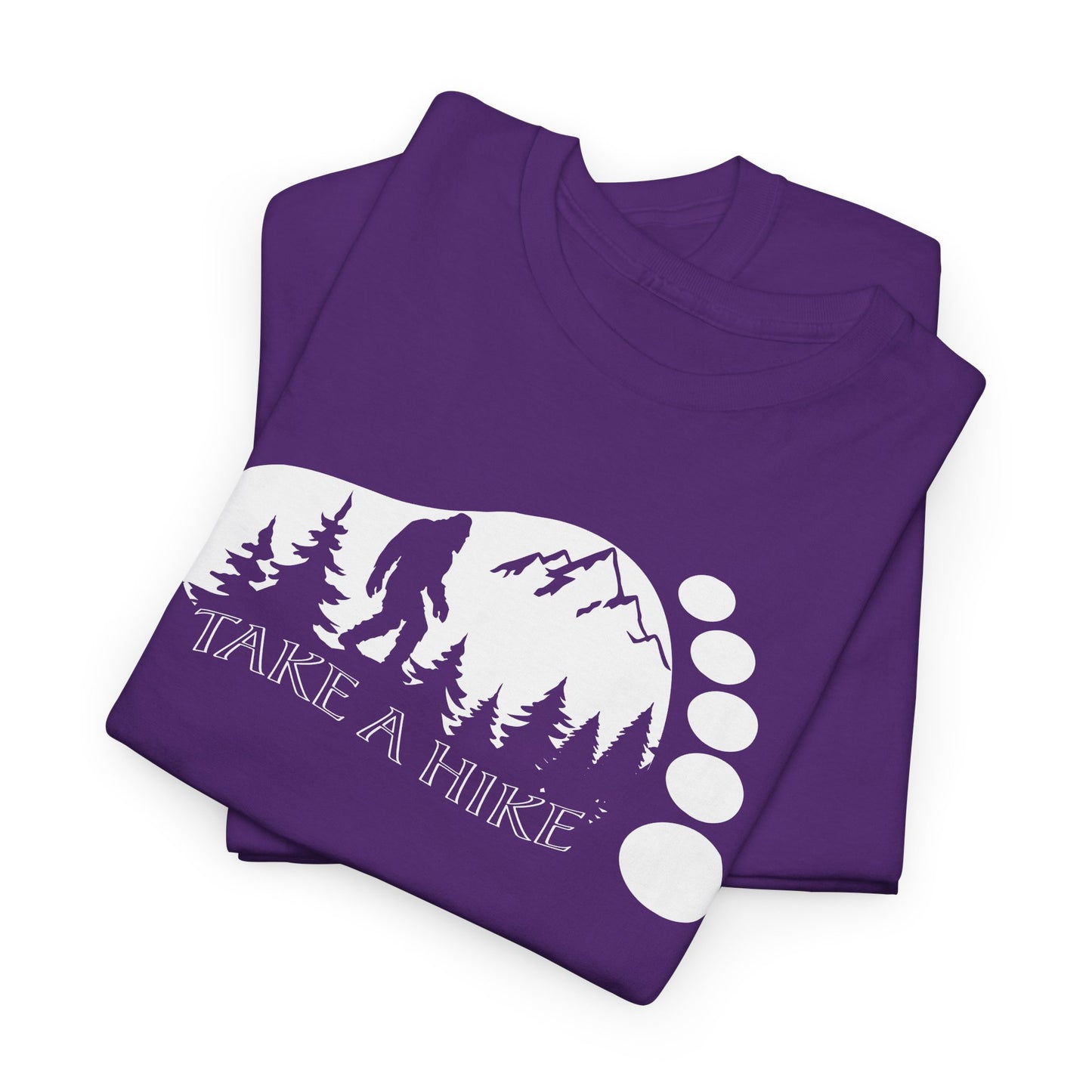 Bigfoot Hiking T-Shirt - Outdoor Adventure Graphic