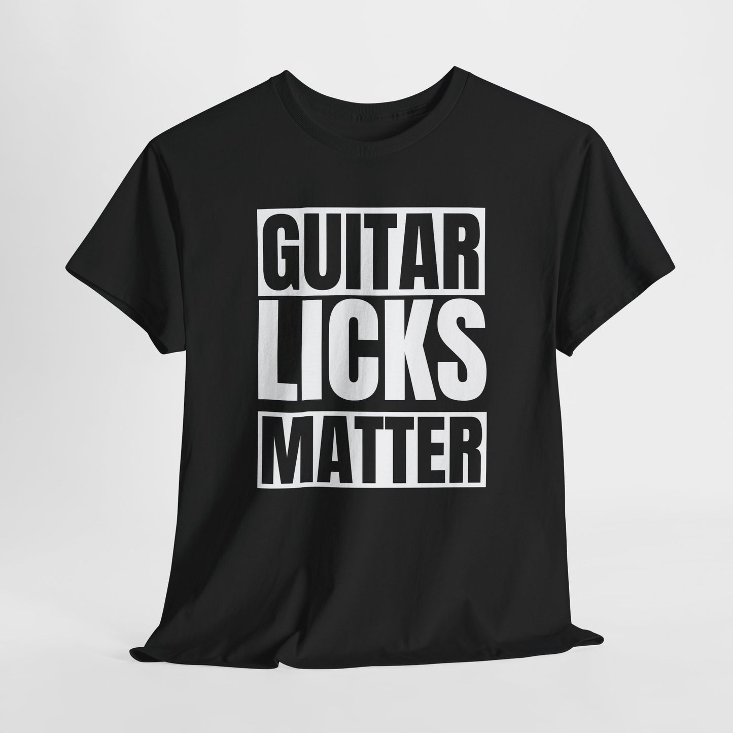 Guitar Licks Matter T-Shirt - Riff Edge Design