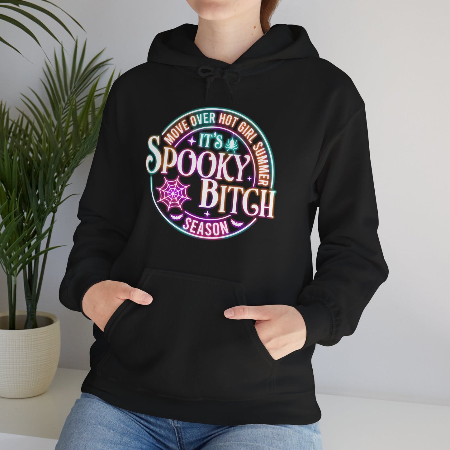 Spooky Bitch Season Hoodie - Funny Halloween Sweatshirt