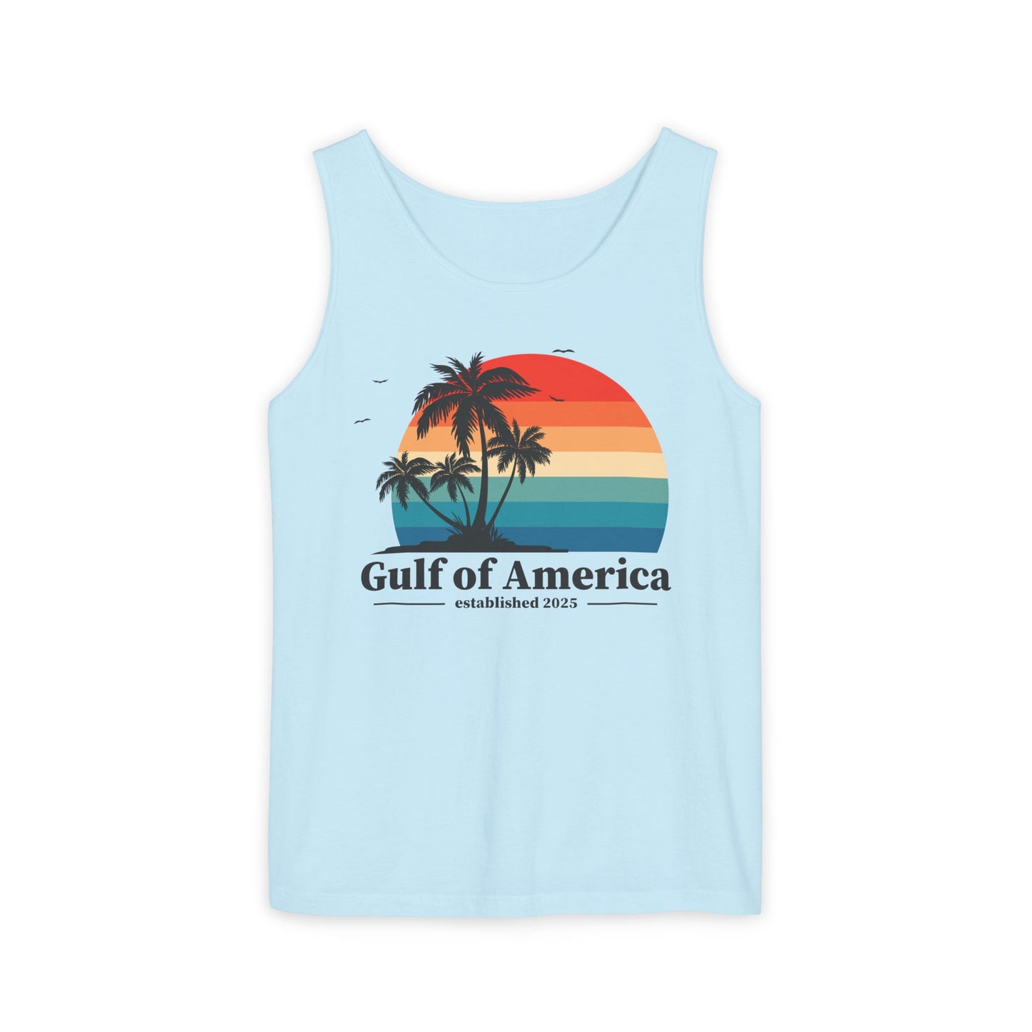 Gulf of America 2025 Sunset Tank Top