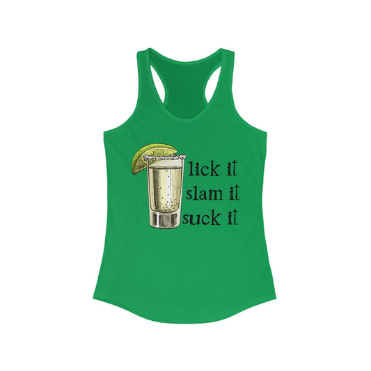 Tequila Shot Tank Top For The Ladies