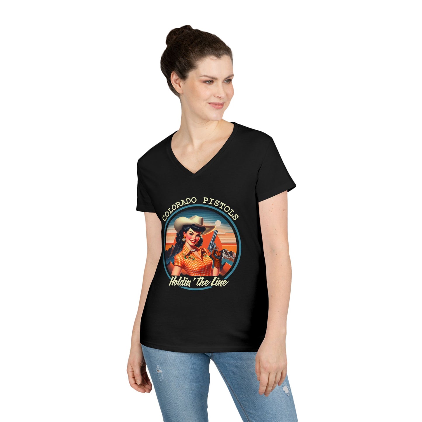 Colorado Pistols Holdin' The Line T-Shirt - Guns & Grit Tour
