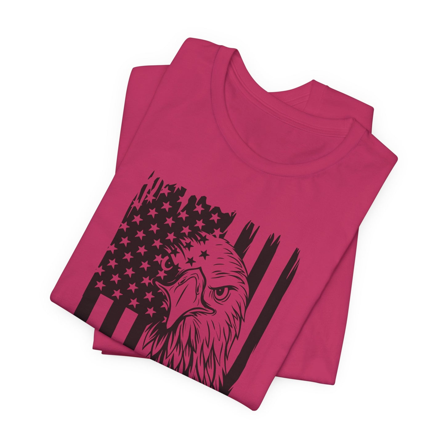 American Flag Eagle T-Shirt - Patriotic Graphic Tee