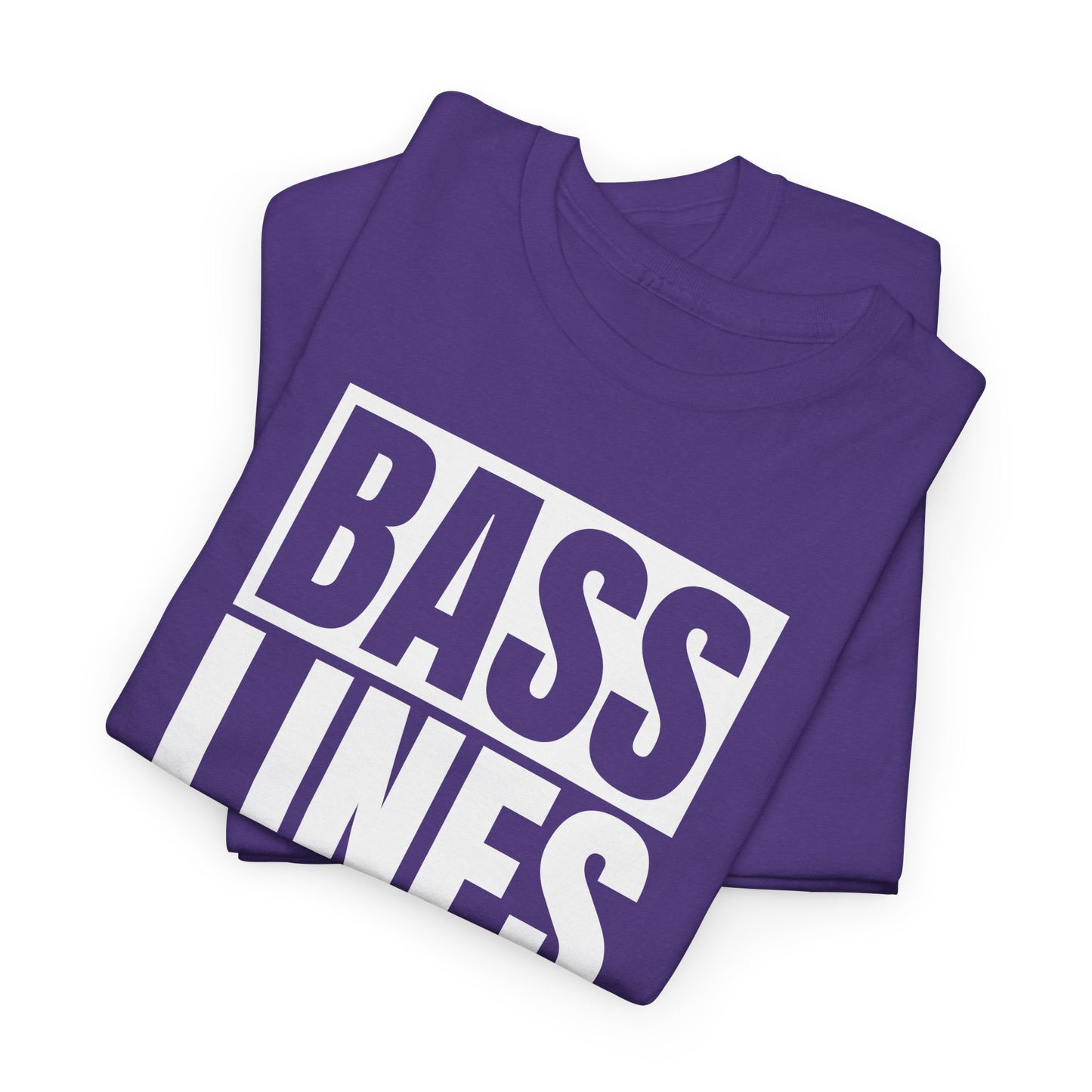 Bass Lines Matter T-Shirt - Music Design
