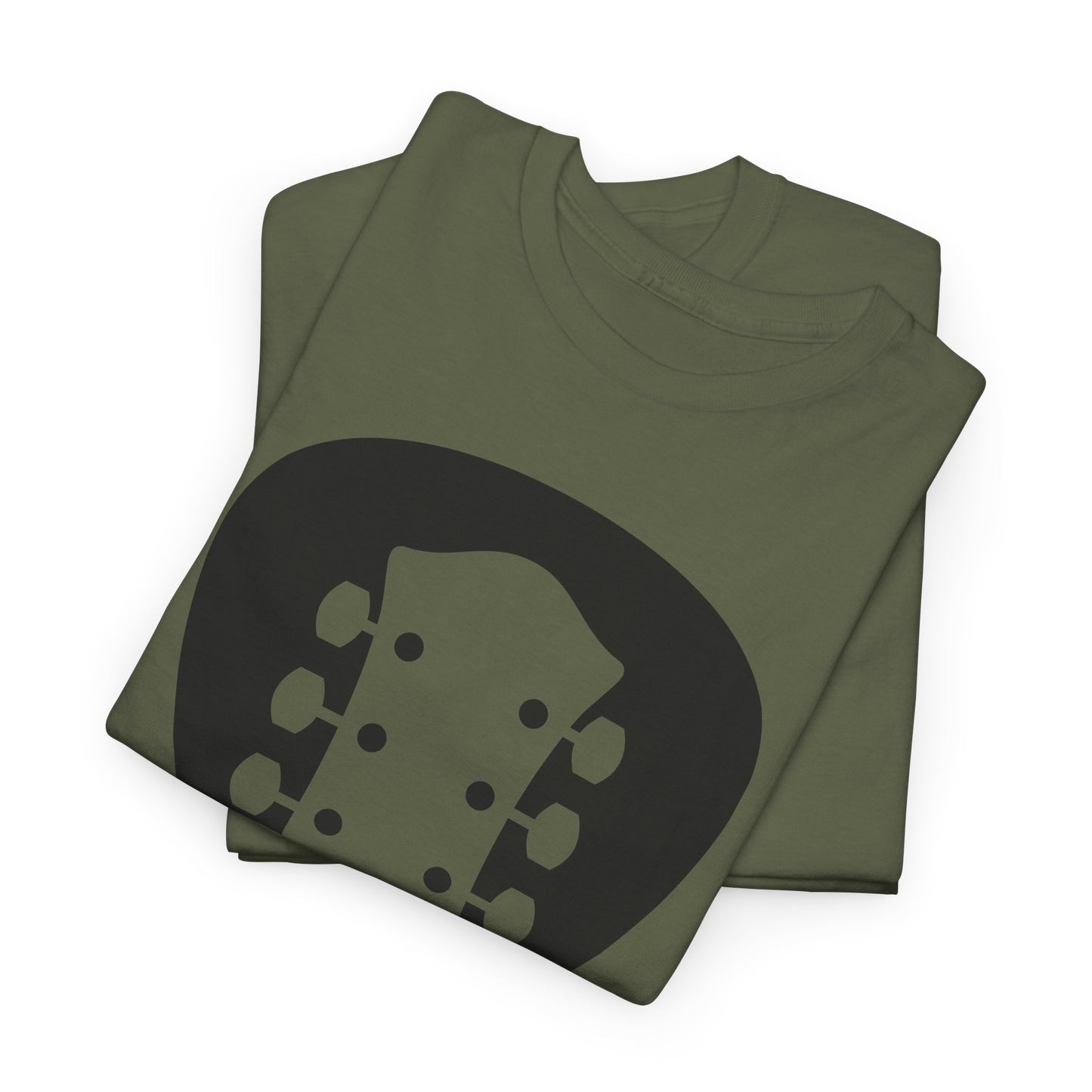 Guitar Pick Headstock T-Shirt - Music Design
