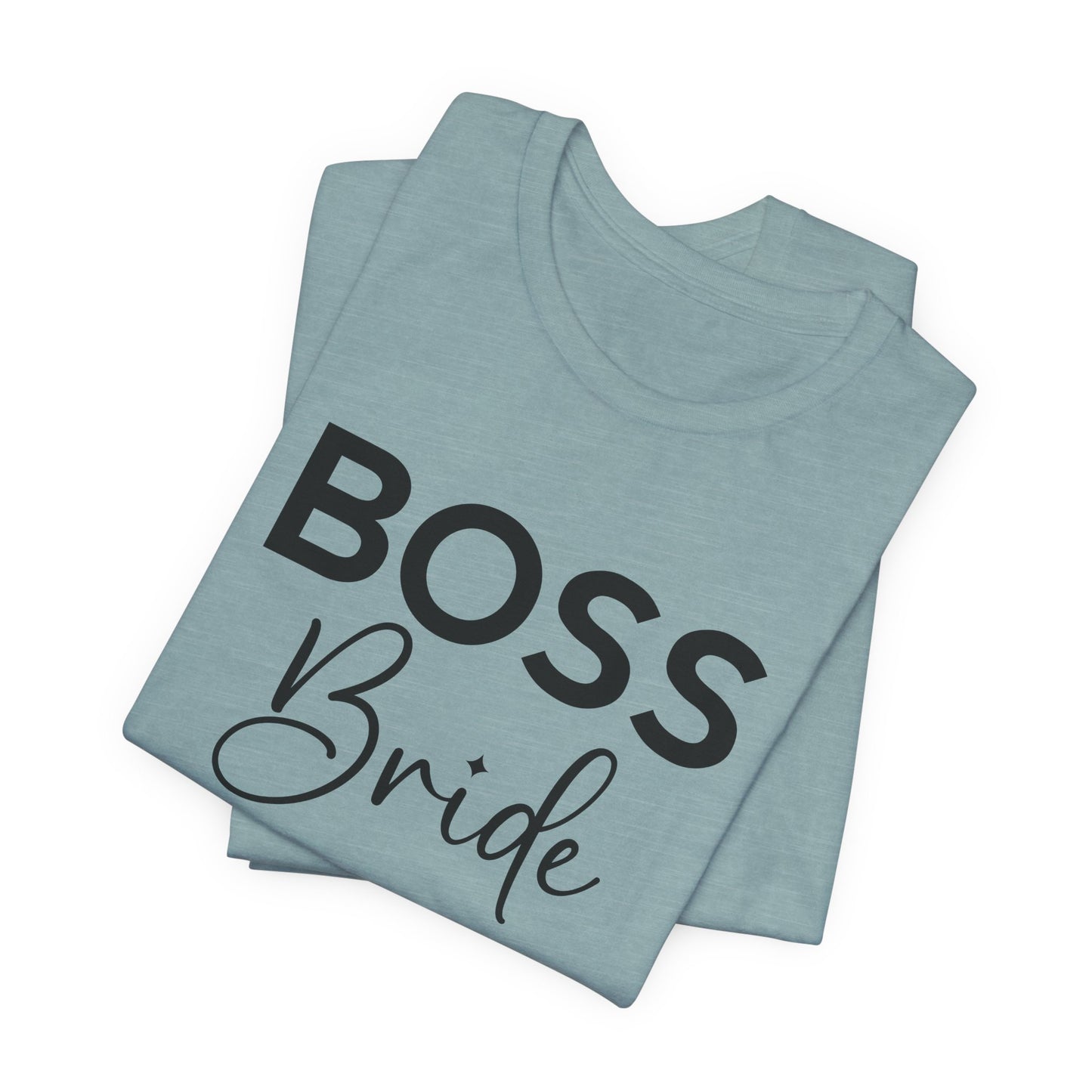 Boss Bride T-Shirt For Bachelorette Party T Shirt For Bridal Team TShirt