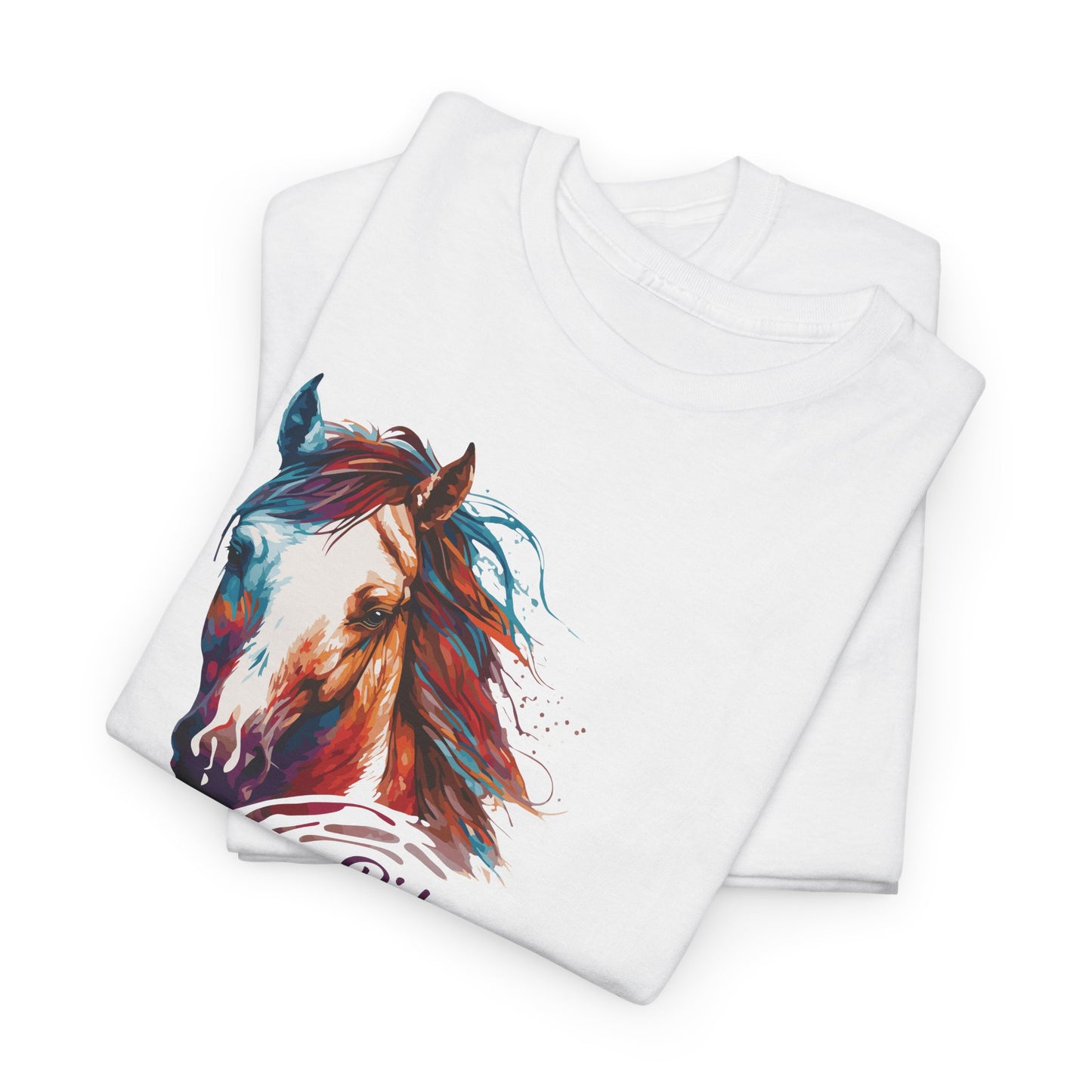 Ride More Worry Less T-Shirt - Horse Vibe Tee