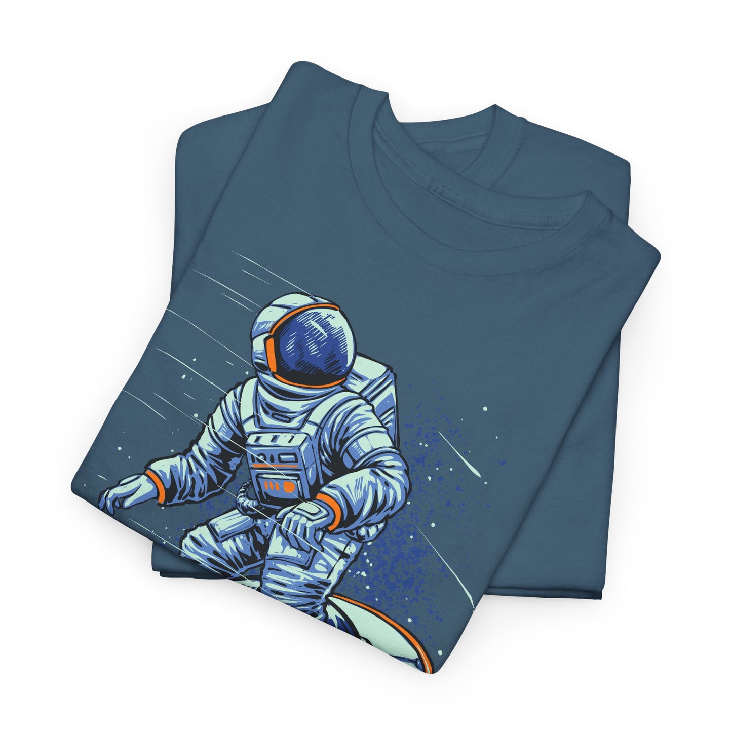 Space Surfer T-Shirt - Astronaut UFO Graphic