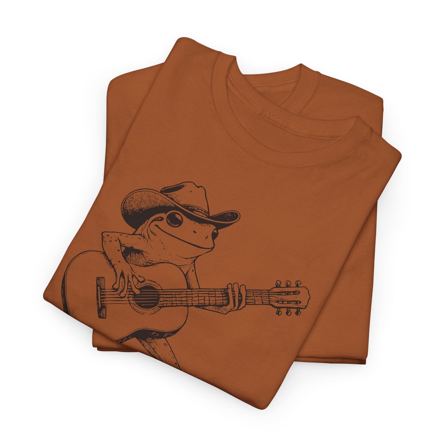 Croak & Roll Funny Frog T-Shirt