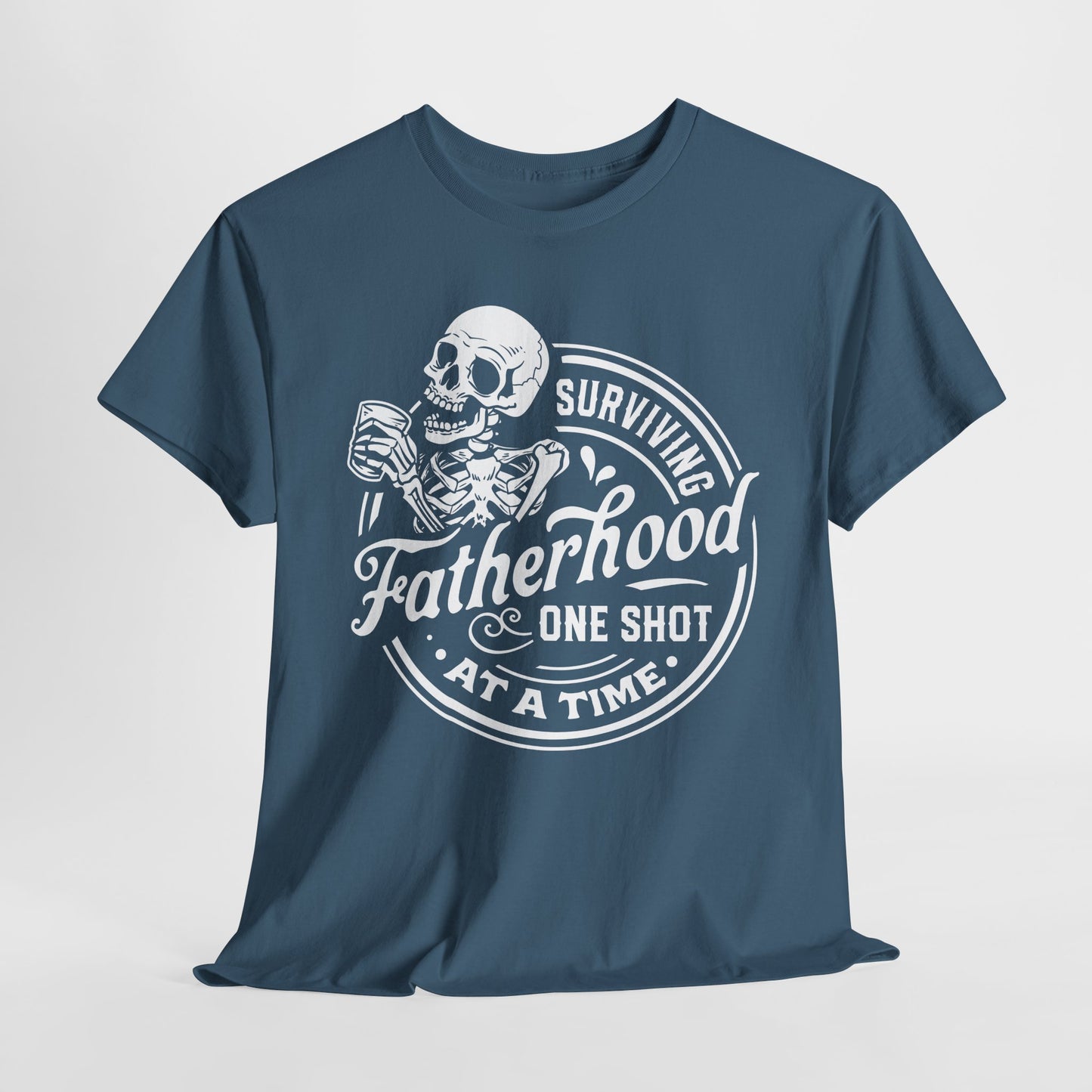 Surviving Fatherhood T-Shirt - Skeleton Shot