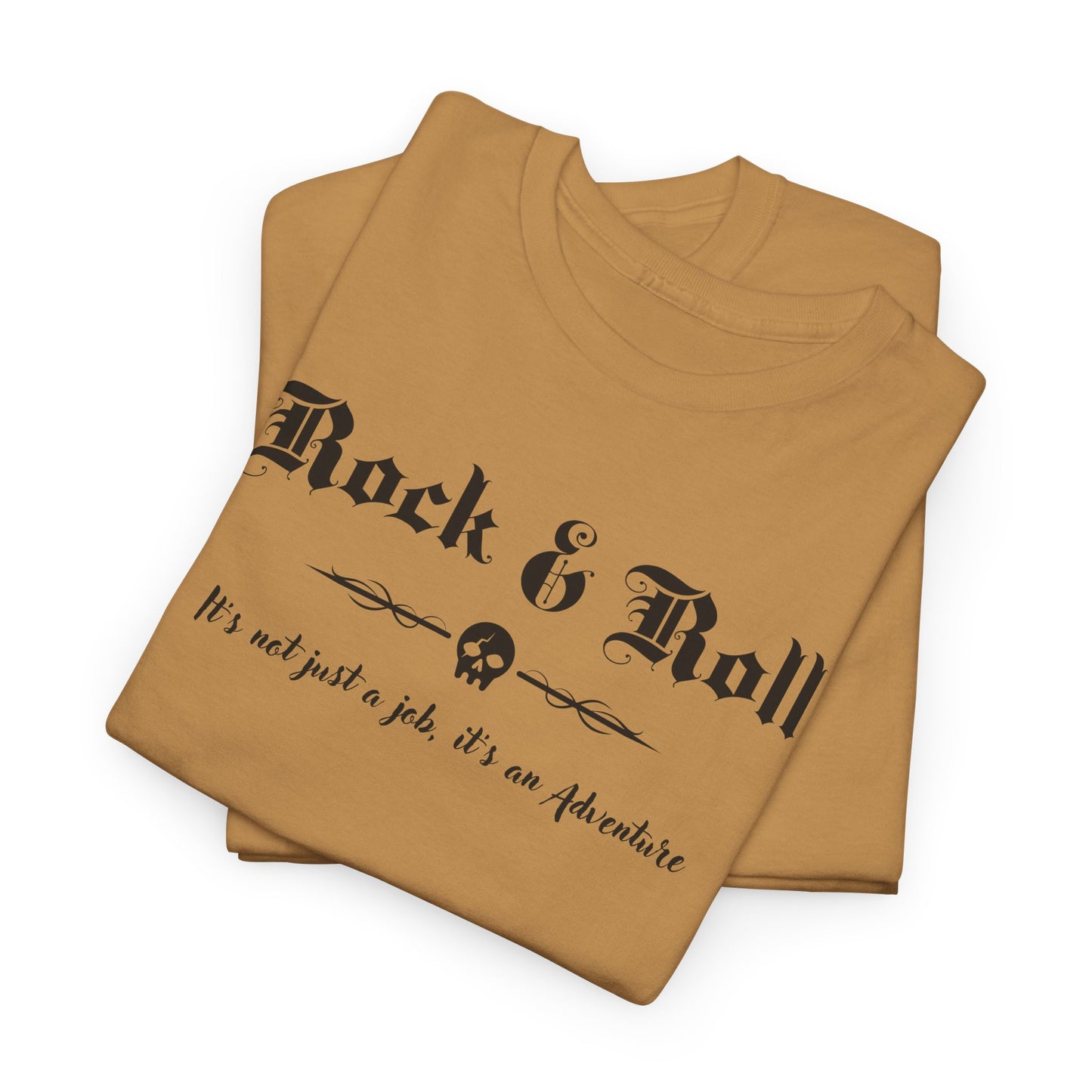 Rock 'n' Roll Job Tee - Music Adventure Design