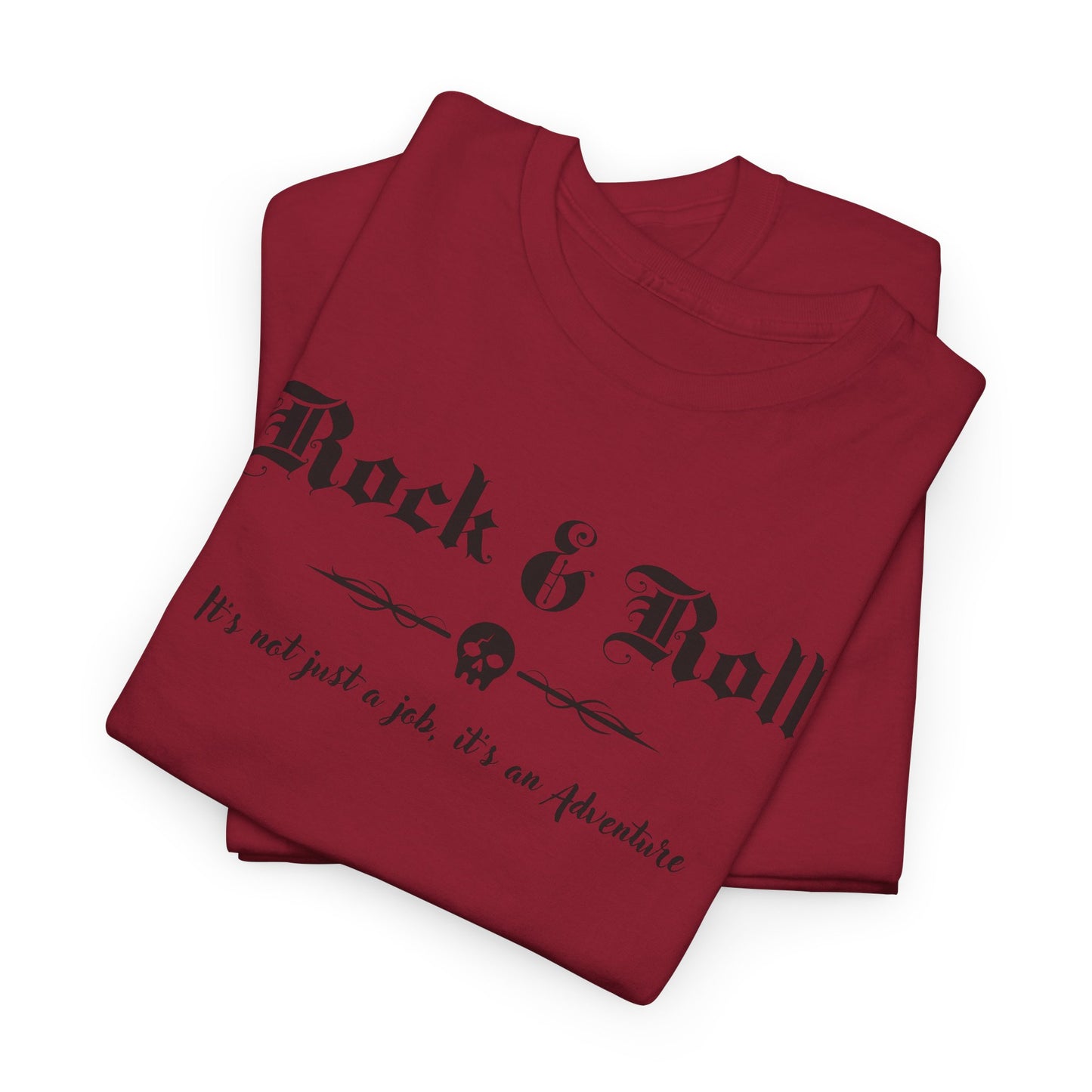 Rock 'n' Roll Job Tee - Music Adventure Design