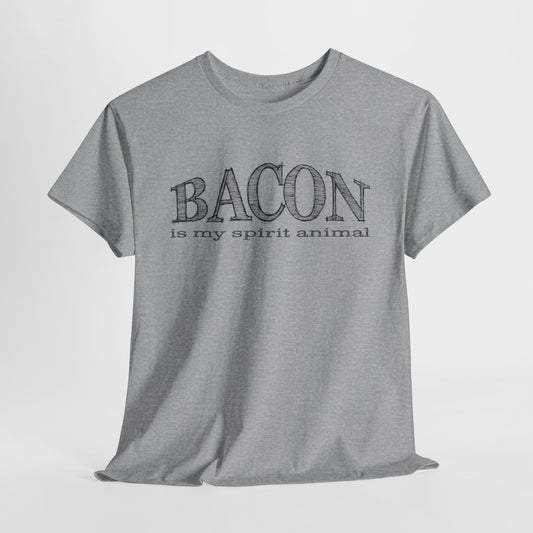 Bacon Is My Spirit Animal T-Shirt - Funny Graphic